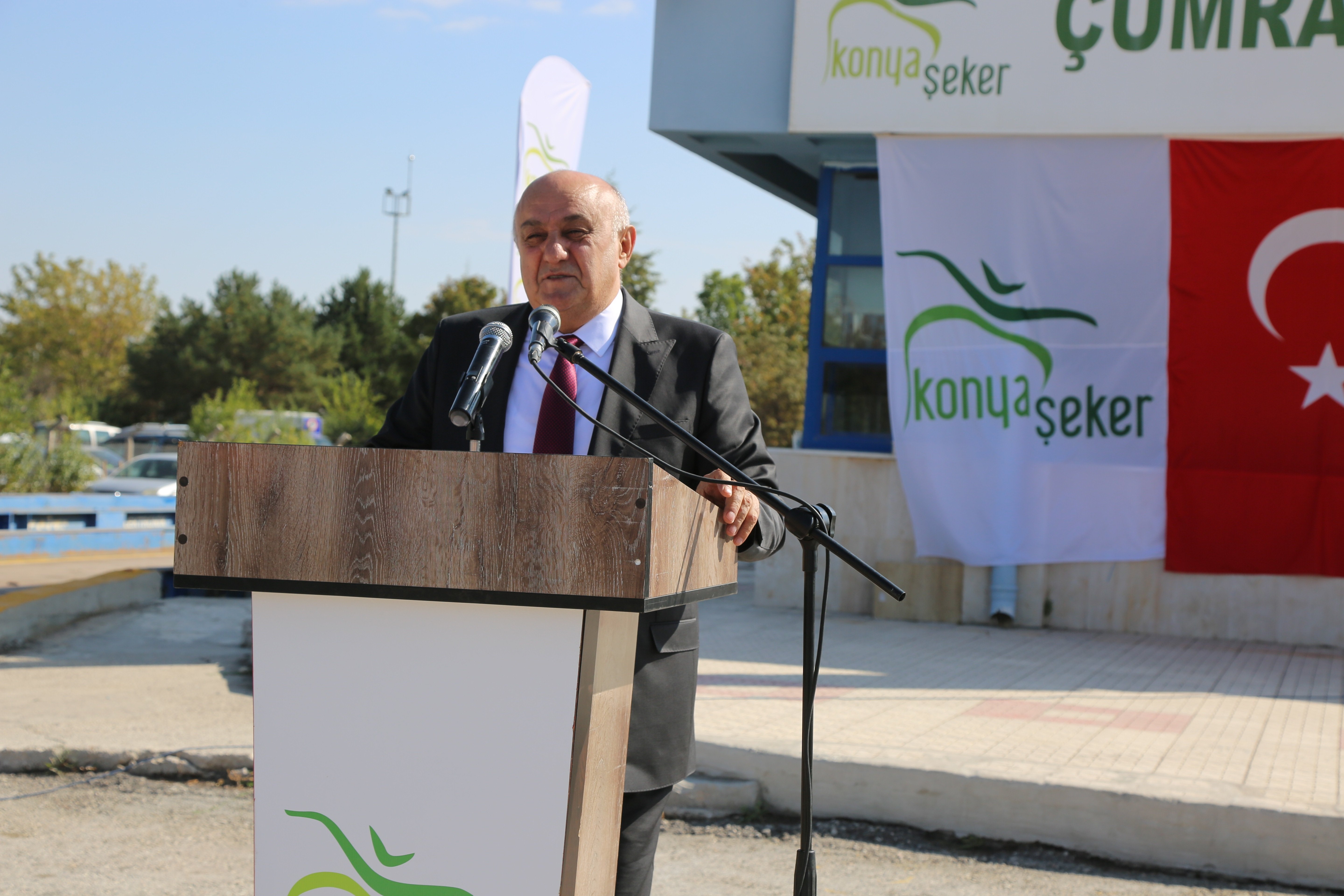 Çumra Şeker Fabrikası kampanya açılış töreni