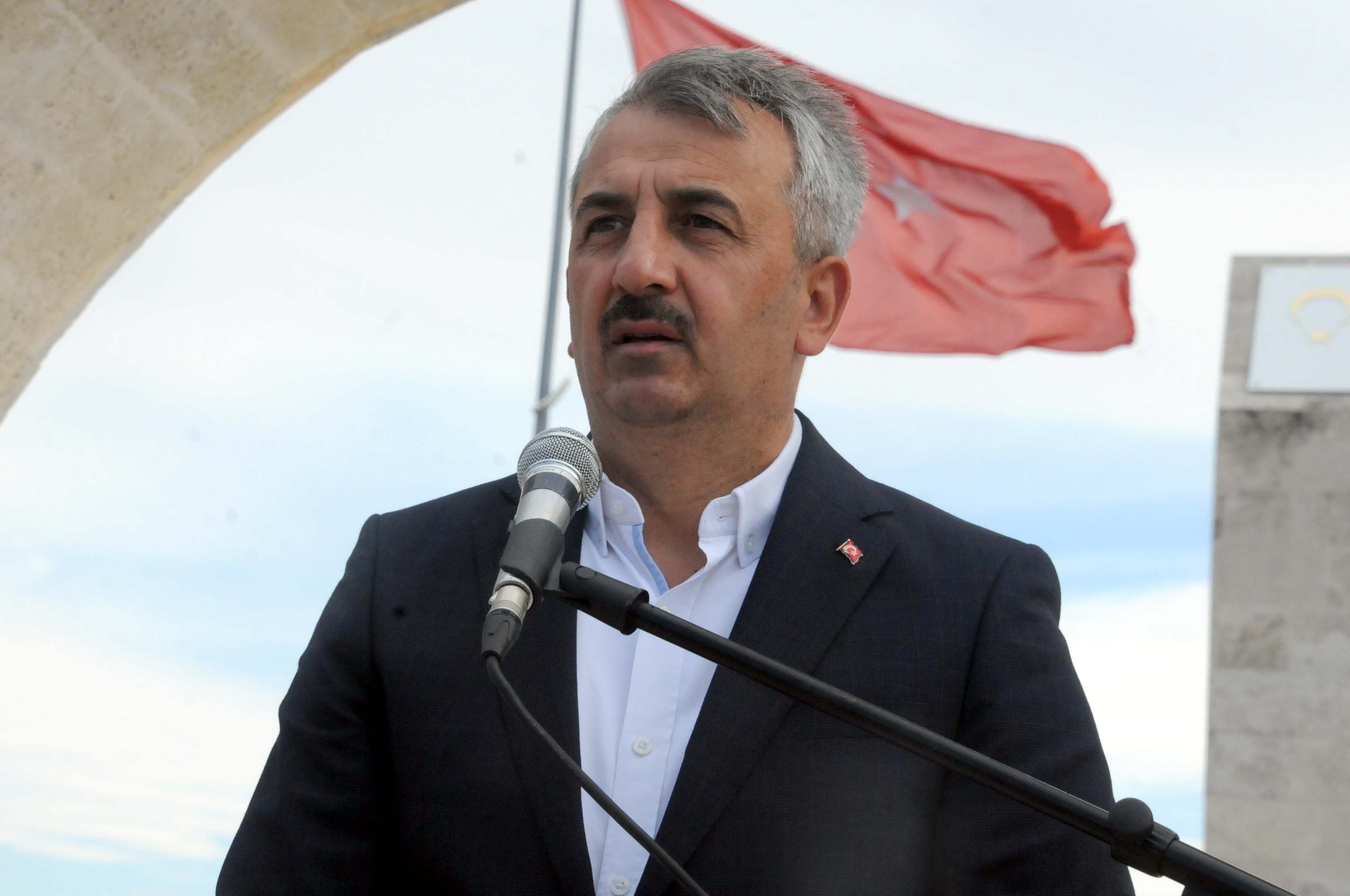 Şehitlikte dualar edildi