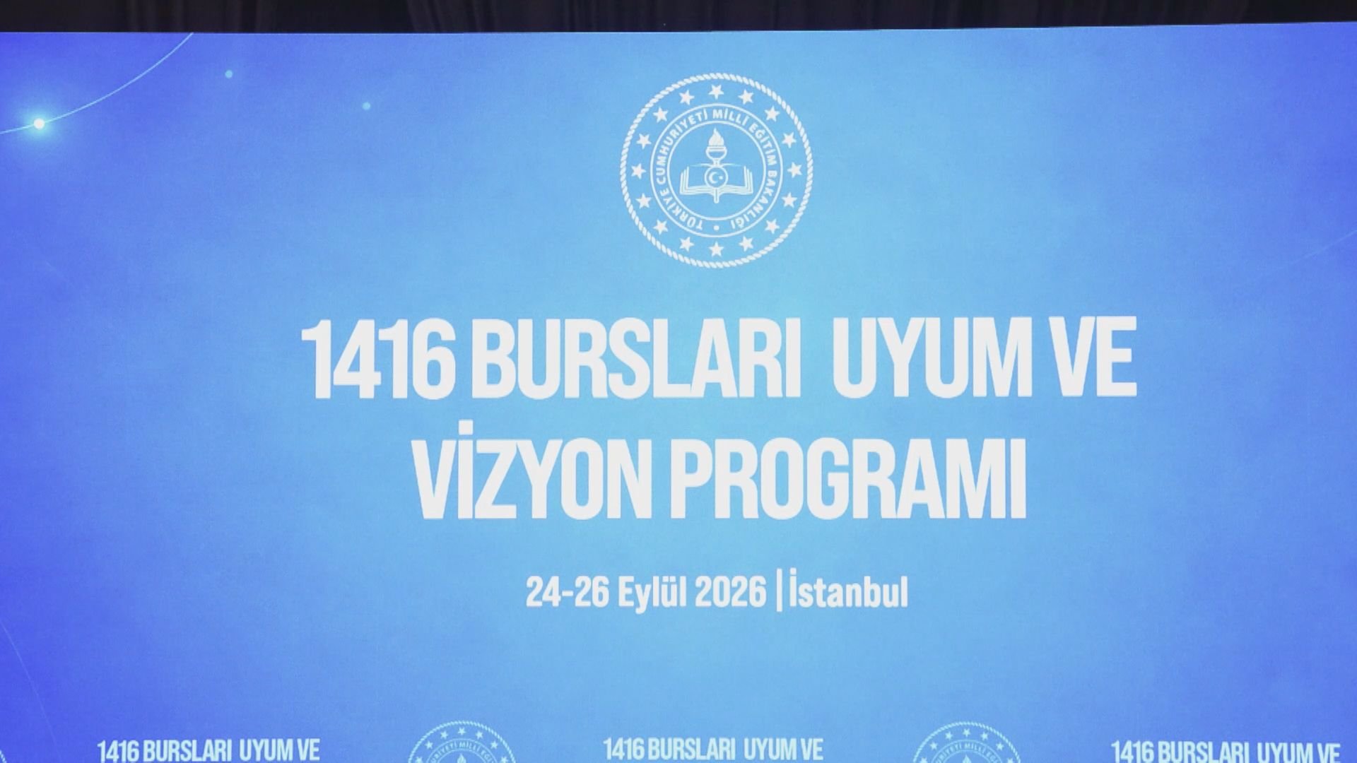 1416 Bursları Uyum ve Vizyon programı katılımcıları