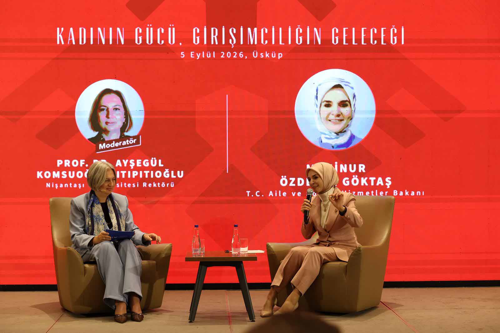 Bakan Göktaş, Kadınların teknolojinin geliştiricisi ve karar vericisi olmasını istiyoruz