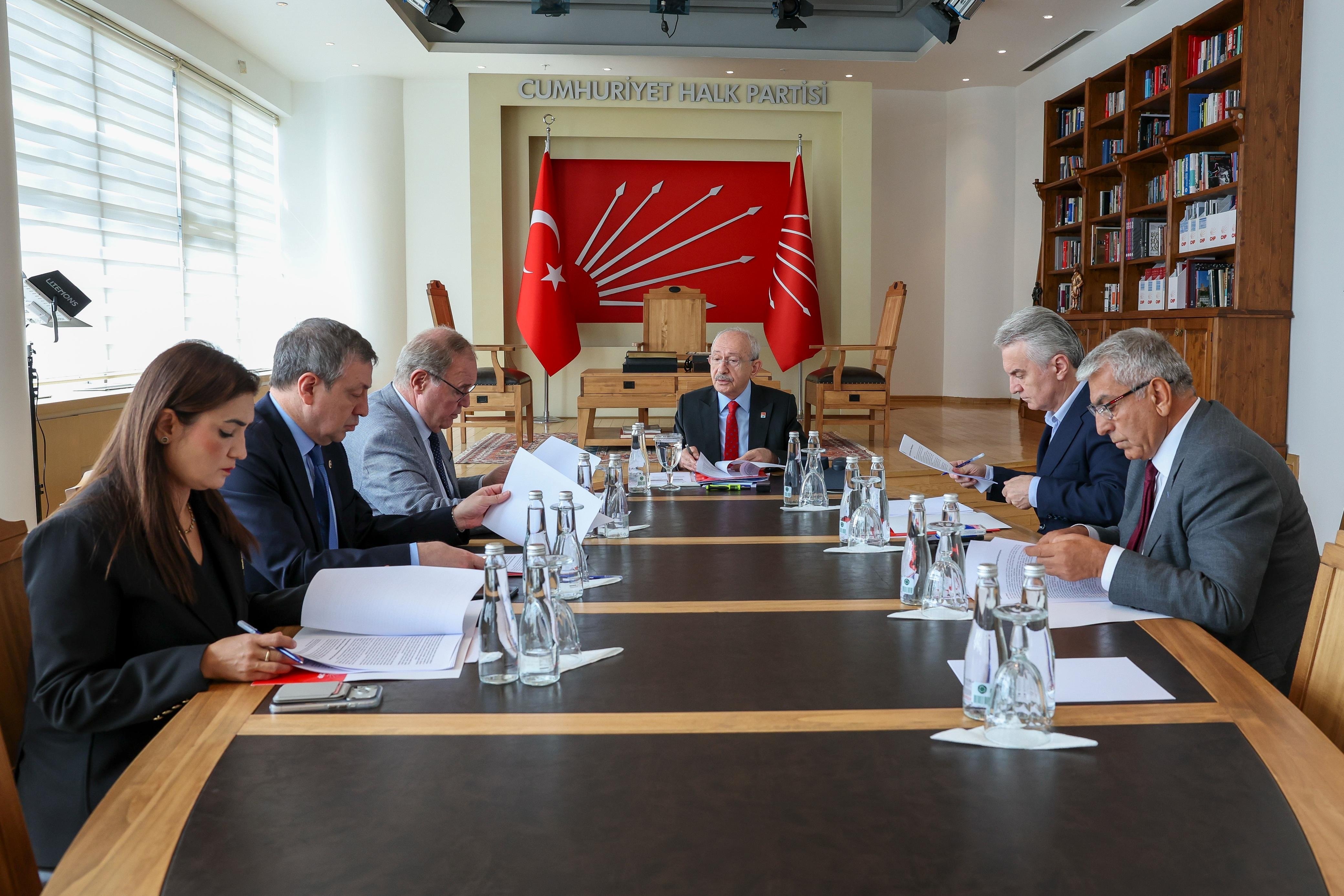 CHP Genel Merkezi Ekonomi Toplantısı