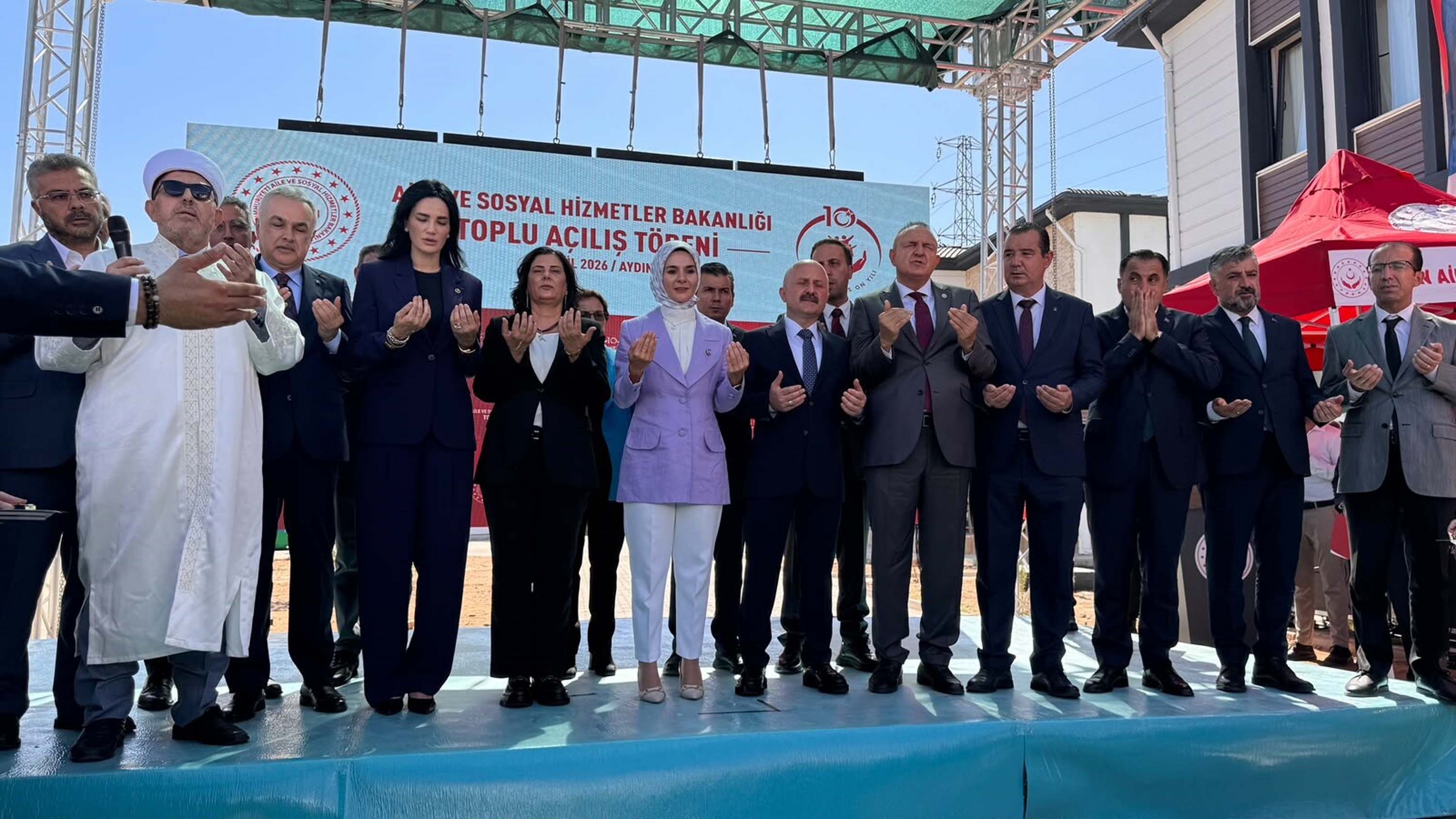 Aile ve Sosyal Hizmetler Bakanı Mahinur Özdemir Göktaş Aydın ziyareti