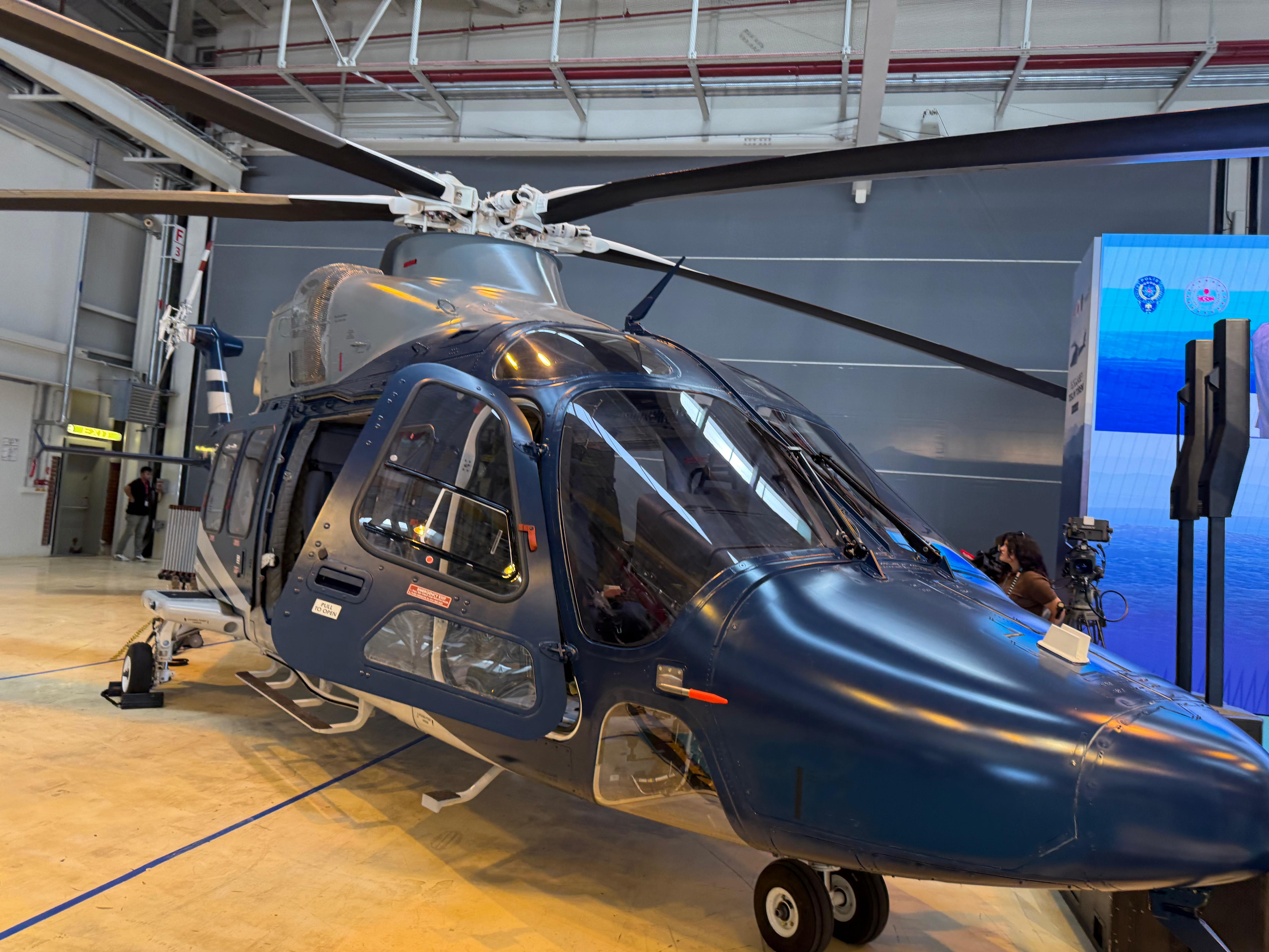 T625 GÖKBEY helikopteri Emniyet Genel Müdürlüğü