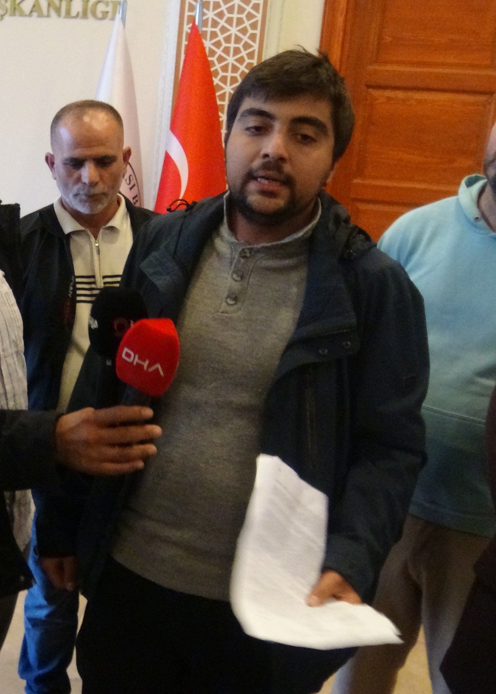 Dilovası Belediyesi önünde yaşanan arbede