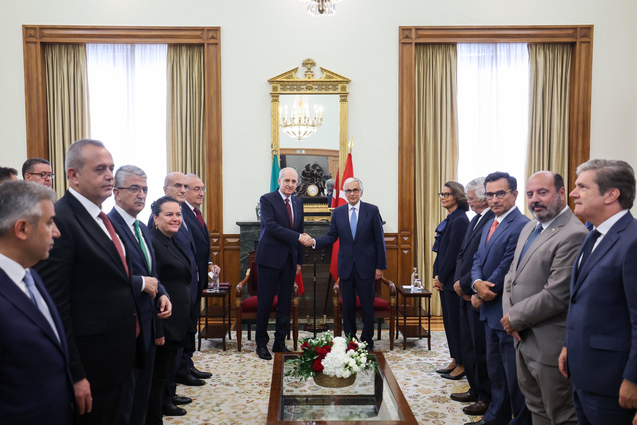 TBMM Başkanı Kurtulmuş Portekiz