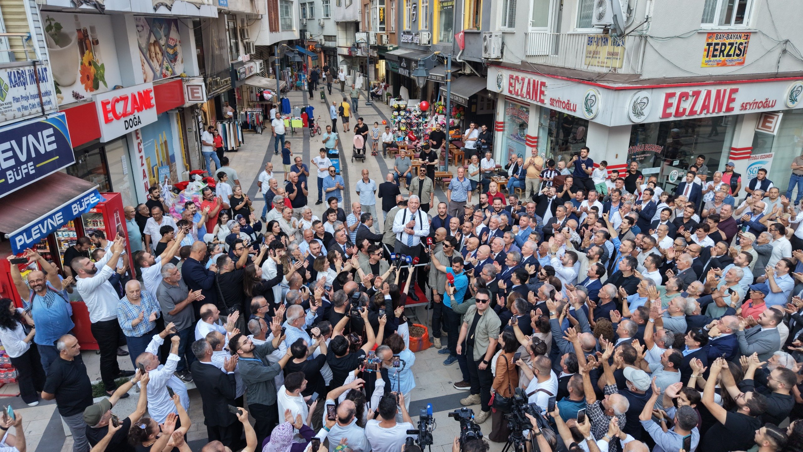Müsavat Dervişoğlu Ordu Fatsa esnaf ziyareti