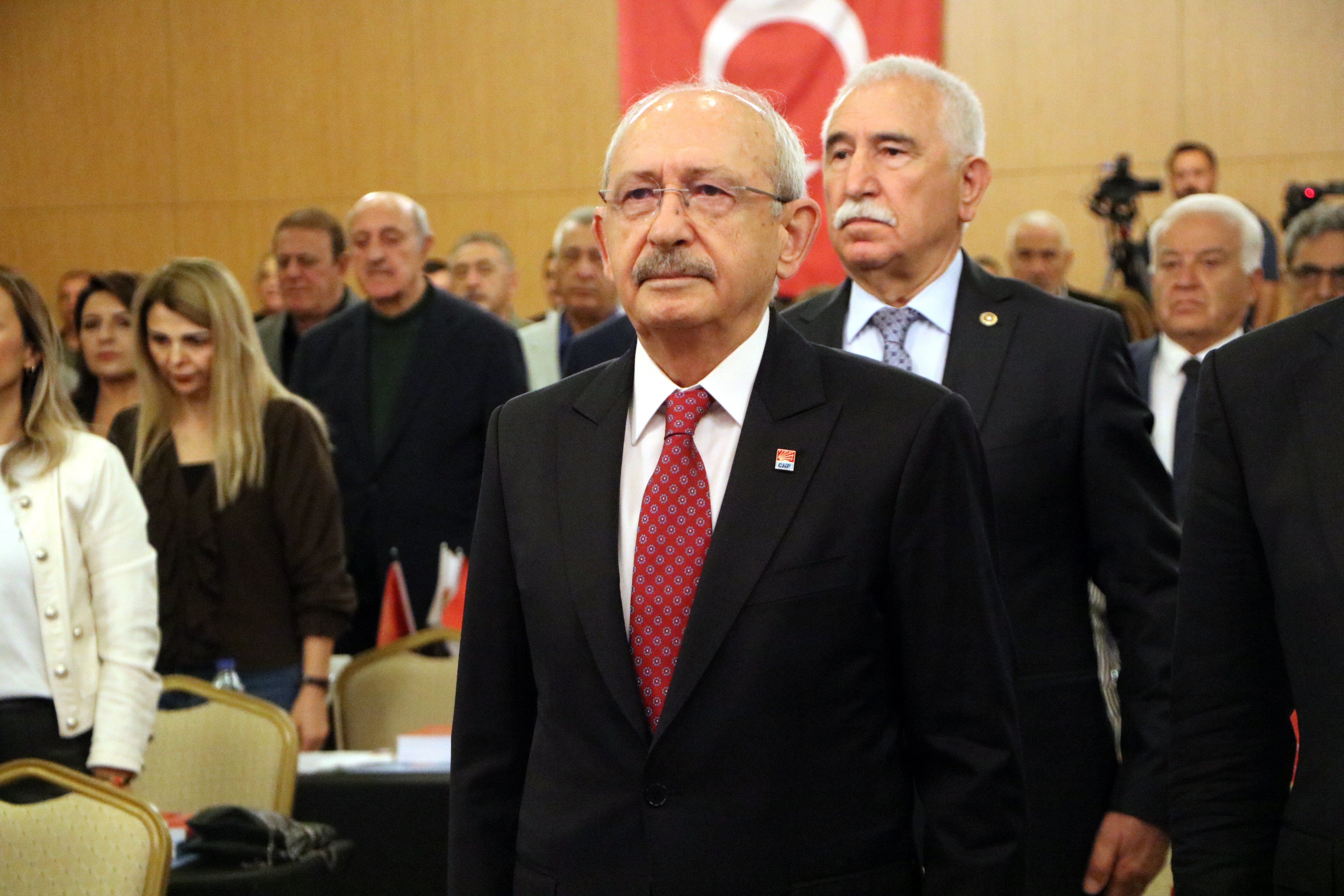 CHP TBMM Grubu Değerlendirme Toplantısı salonu