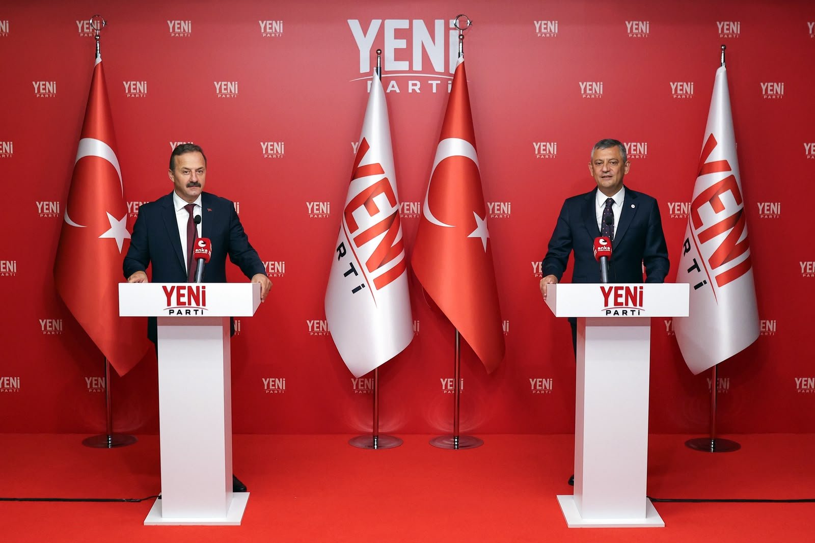 Özgür Özel ve Yavuz Ağıralioğlu görüşmesi