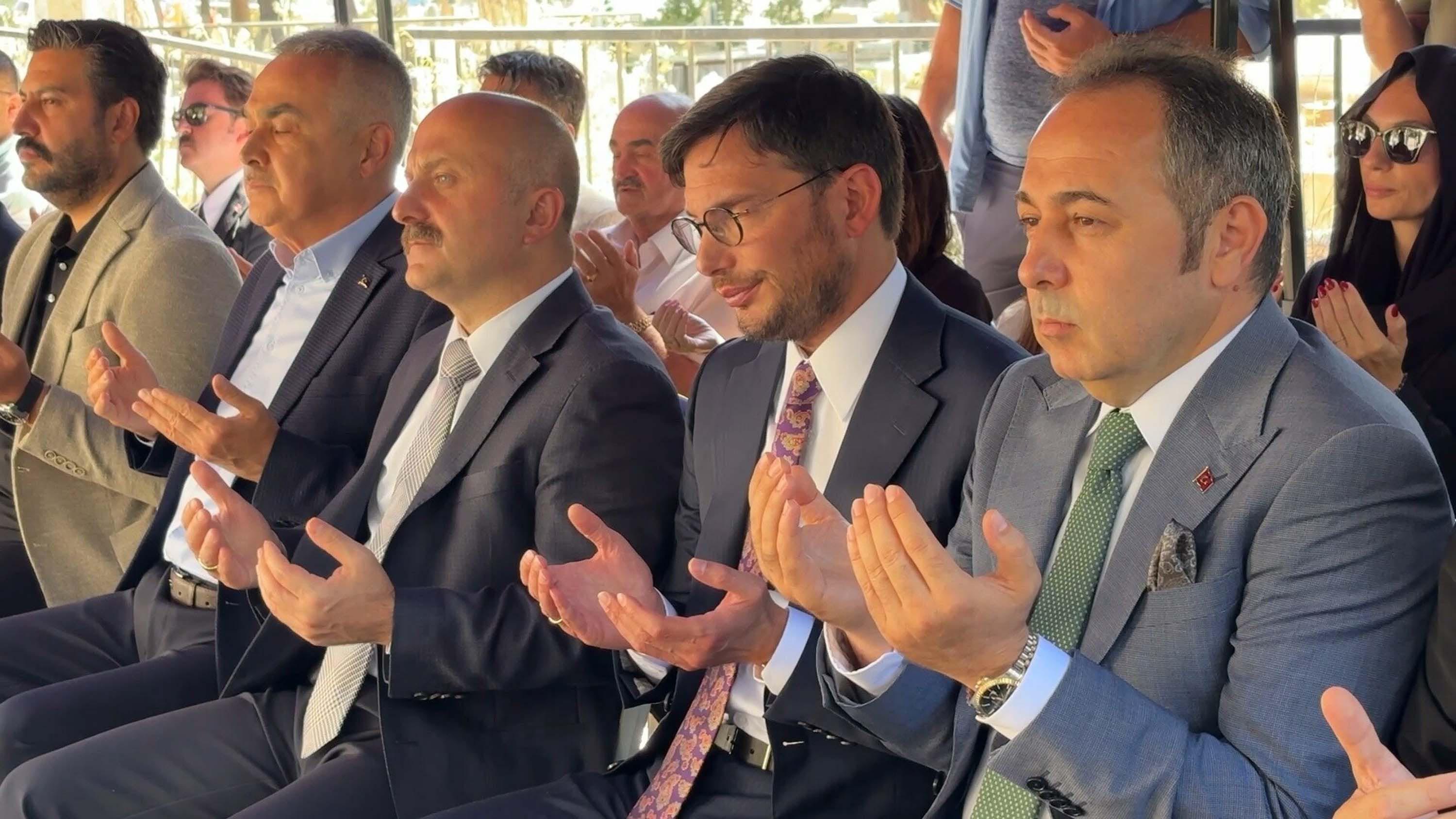 Söke Asri Mezarlığı anma töreni