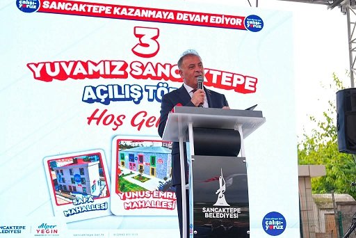 Sancaktepe Belediye Başkanı Alper Yeğin konuşuyor