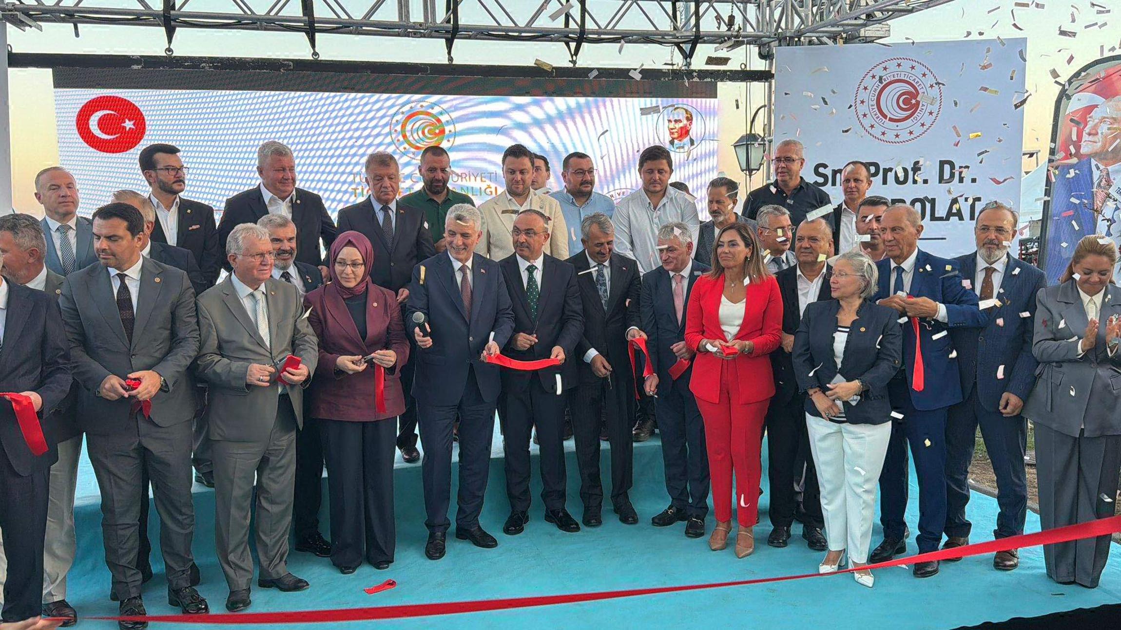 Ömer Bolat fuar açılışı