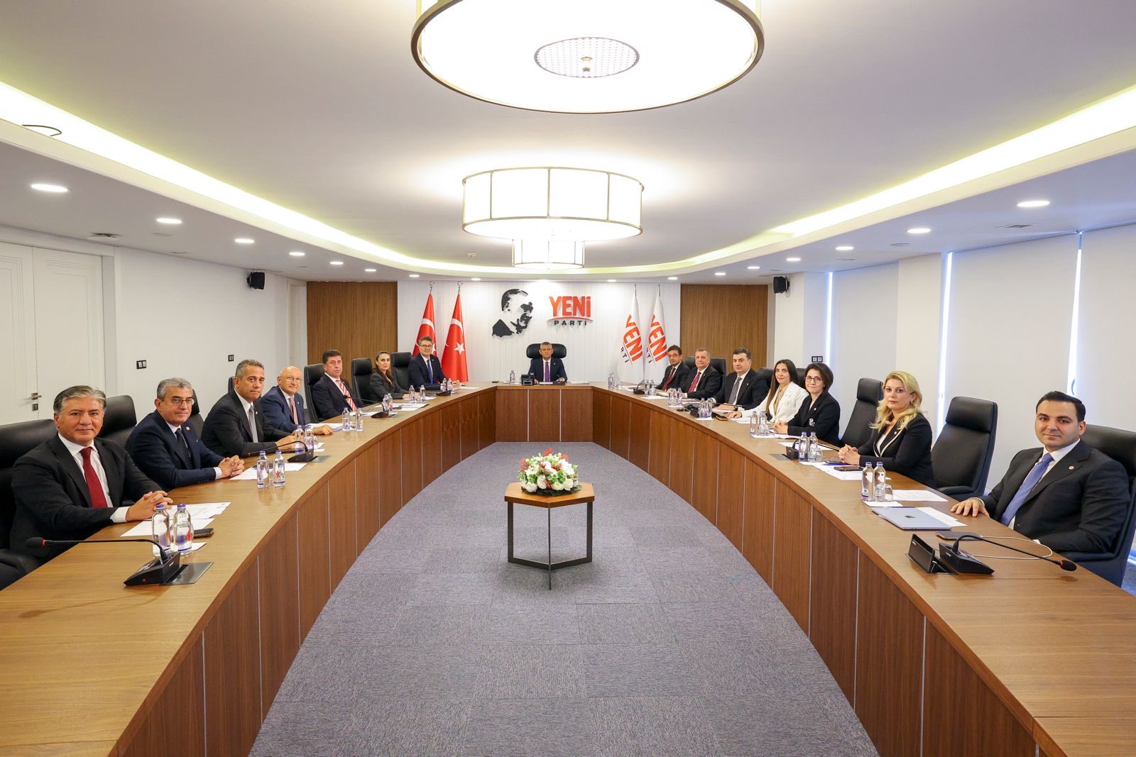 Yeni Parti MYK toplantısı sonrası basın açıklaması