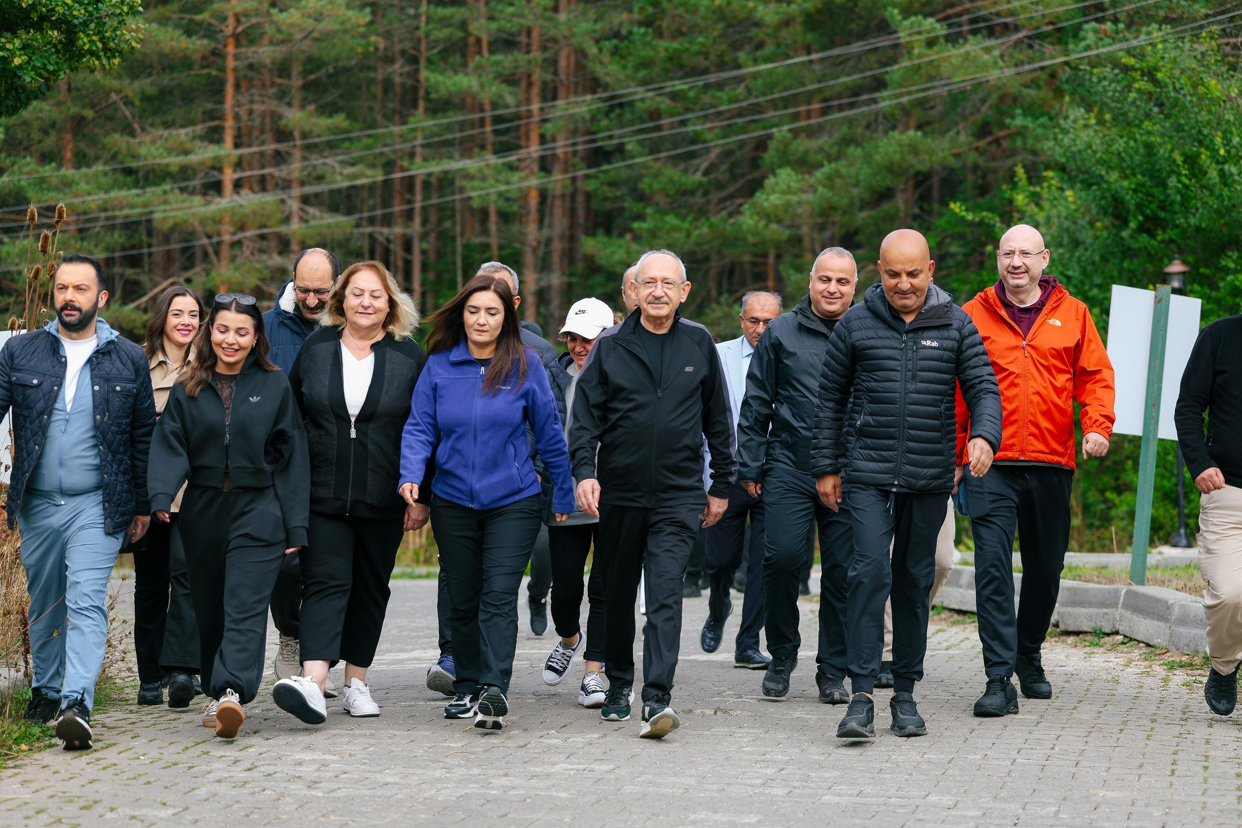 Kemal Kılıçdaroğlu Abant Gölü Milli Parkı