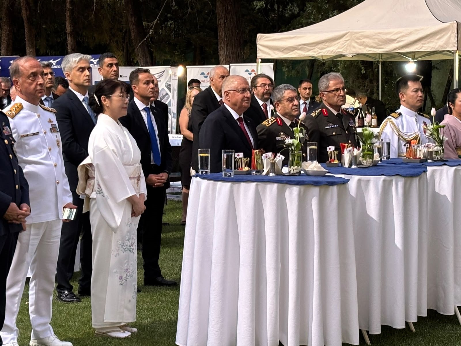 Japonya Öz Savunma Kuvvetlerinin kuruluşunun 72. yıl dönümü resepsiyonu