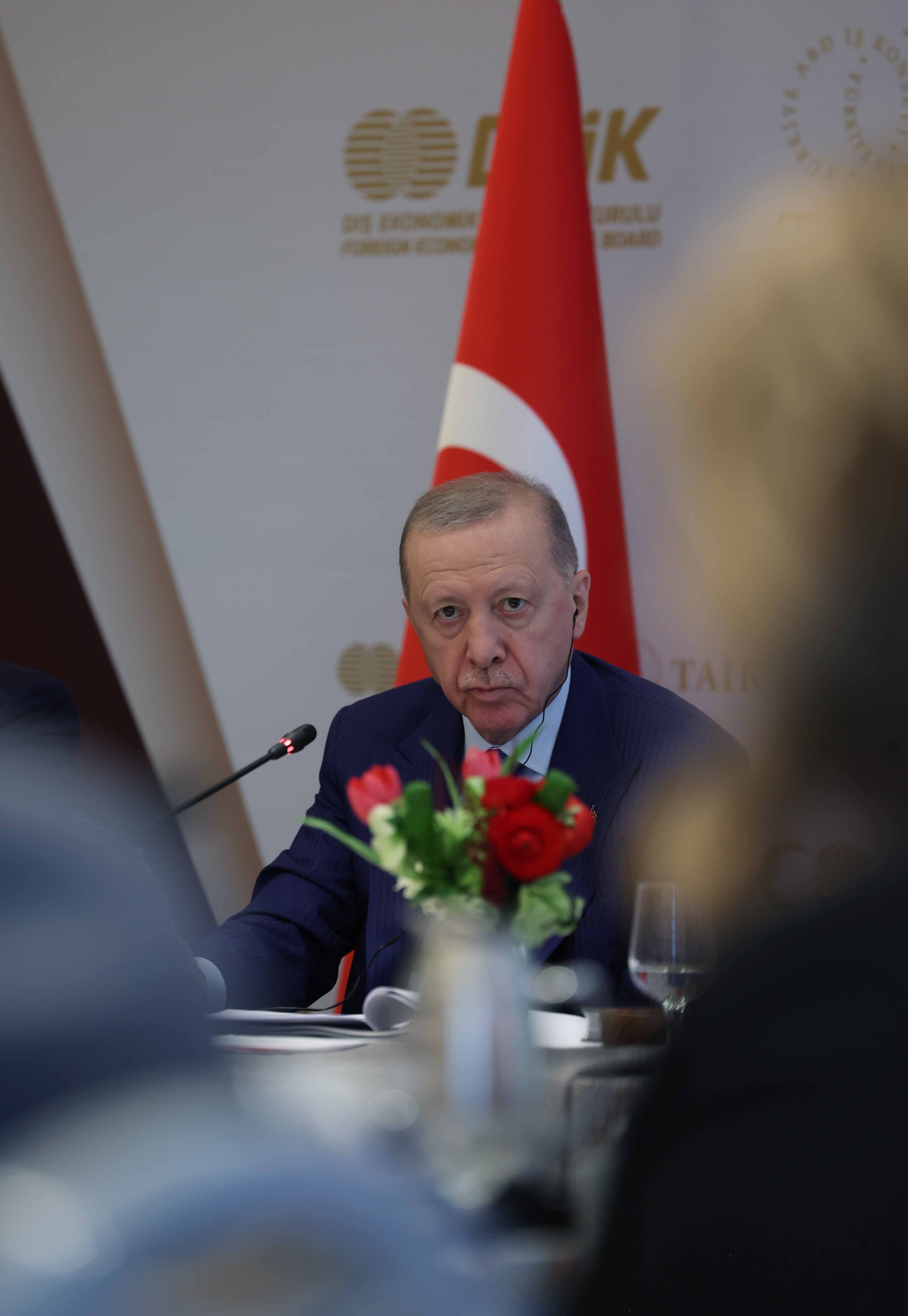 Cumhurbaşkanı Erdoğan New York Türkevi