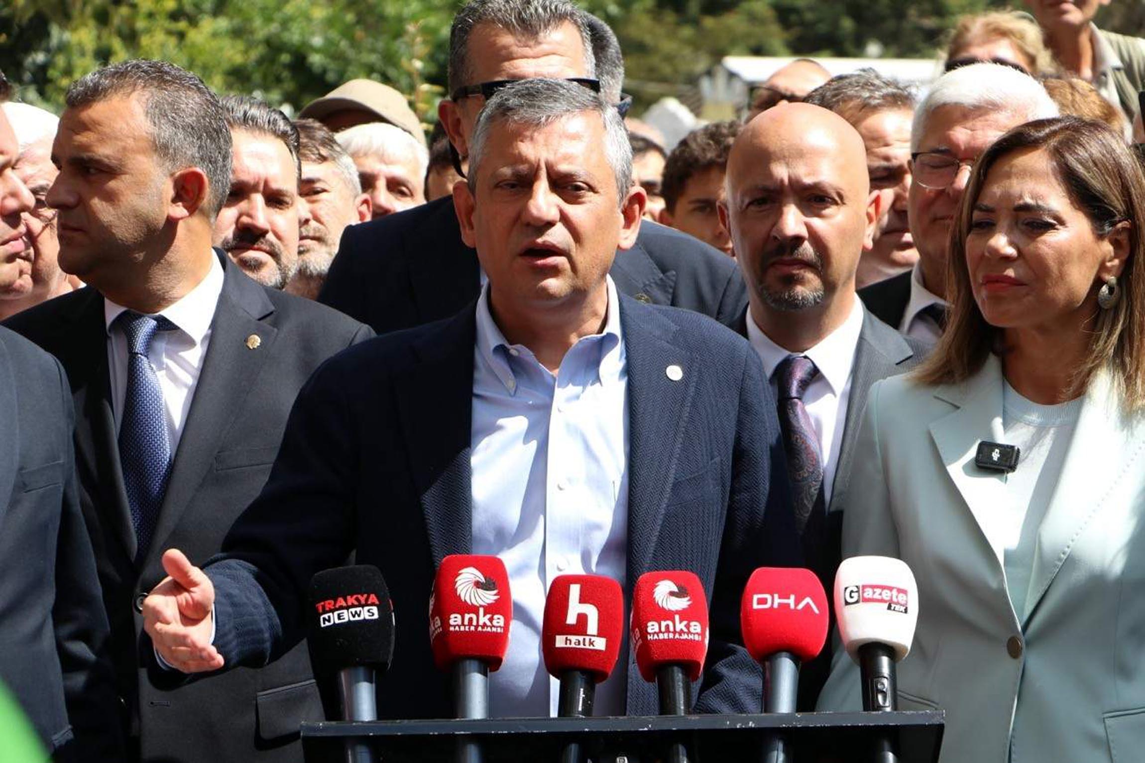 Özgür Özel Tekirdağ mitingi