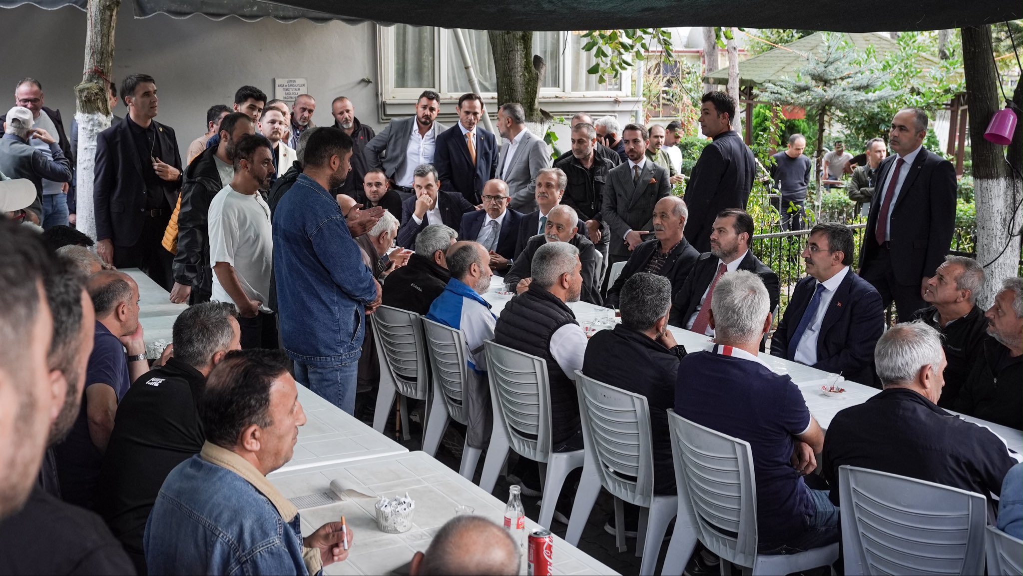 Cevdet Yılmaz kanaat önderleri buluşmasına katıldı