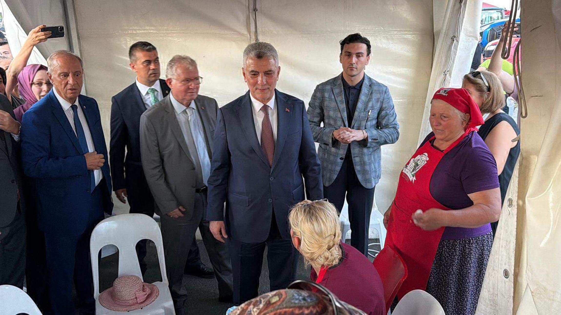 Ömer Bolat fuar gezisi
