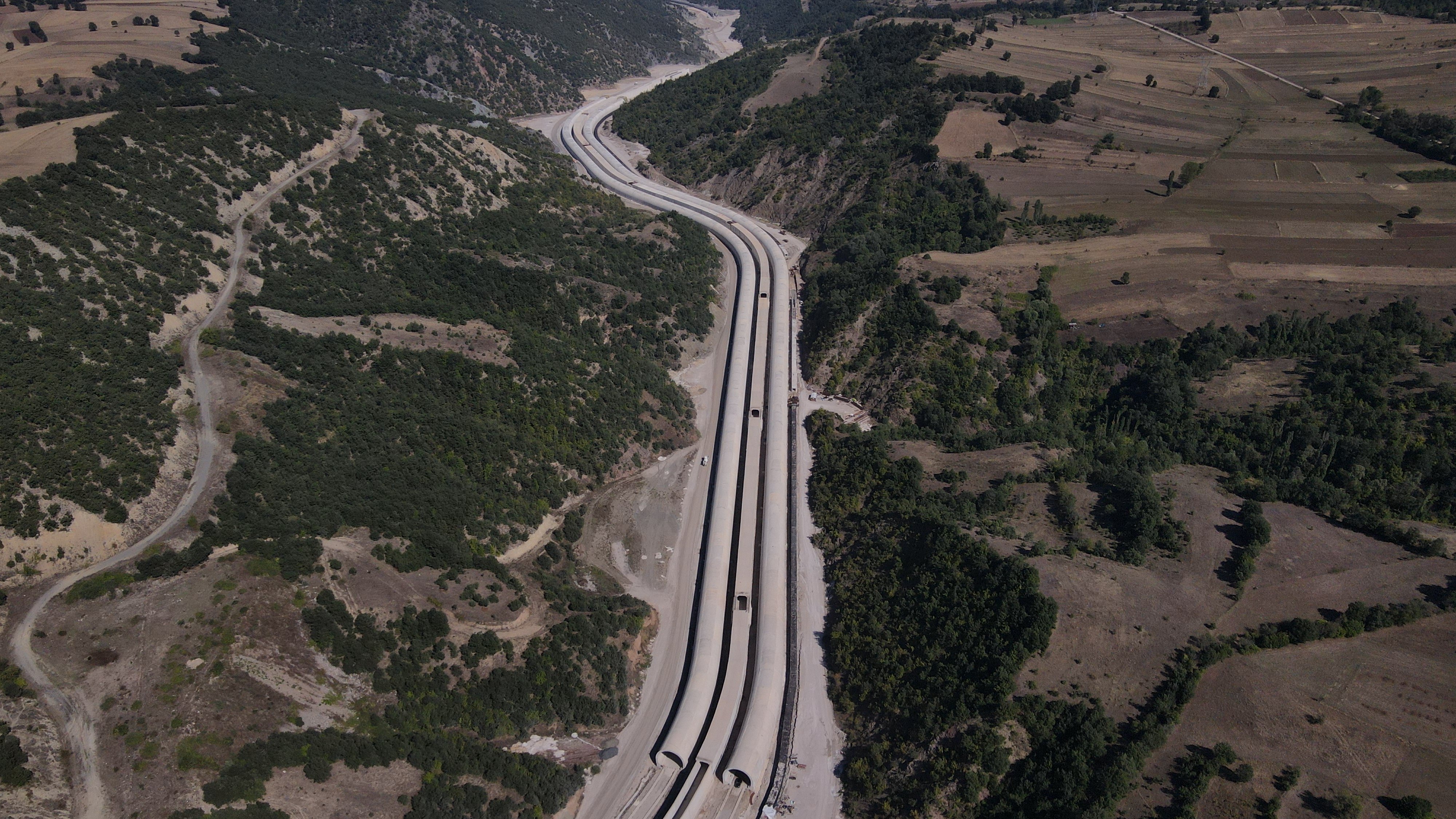 Tokat Niksar tünel inşaatı