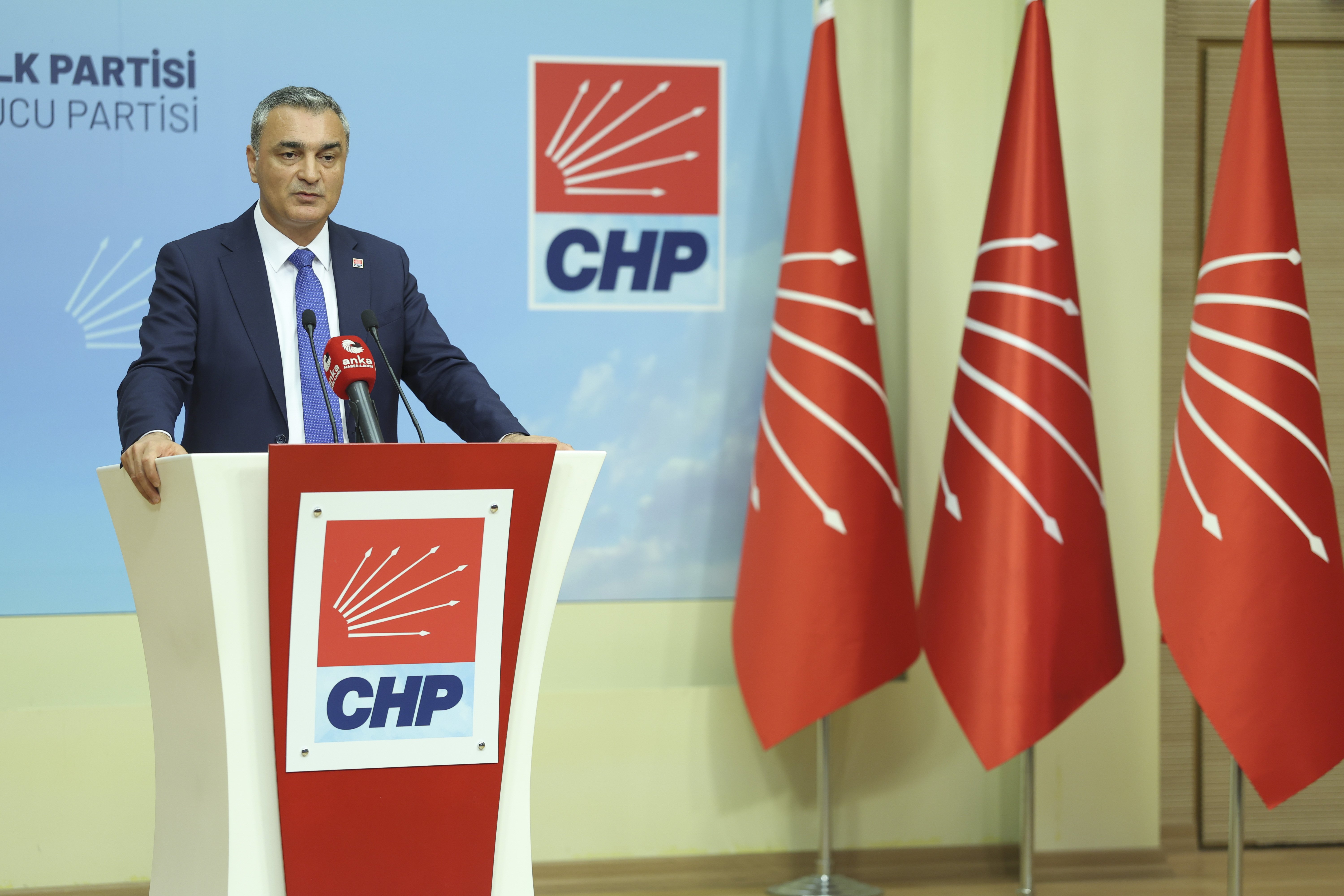 CHP Sözcüsü Müslim Sarı açıklama yaptı