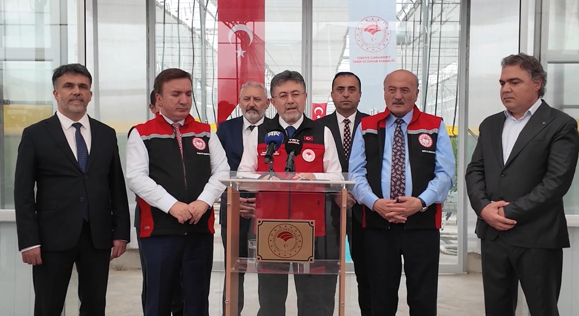 Tarım ve Orman Bakanı İbrahim Yumaklı, Erzincan