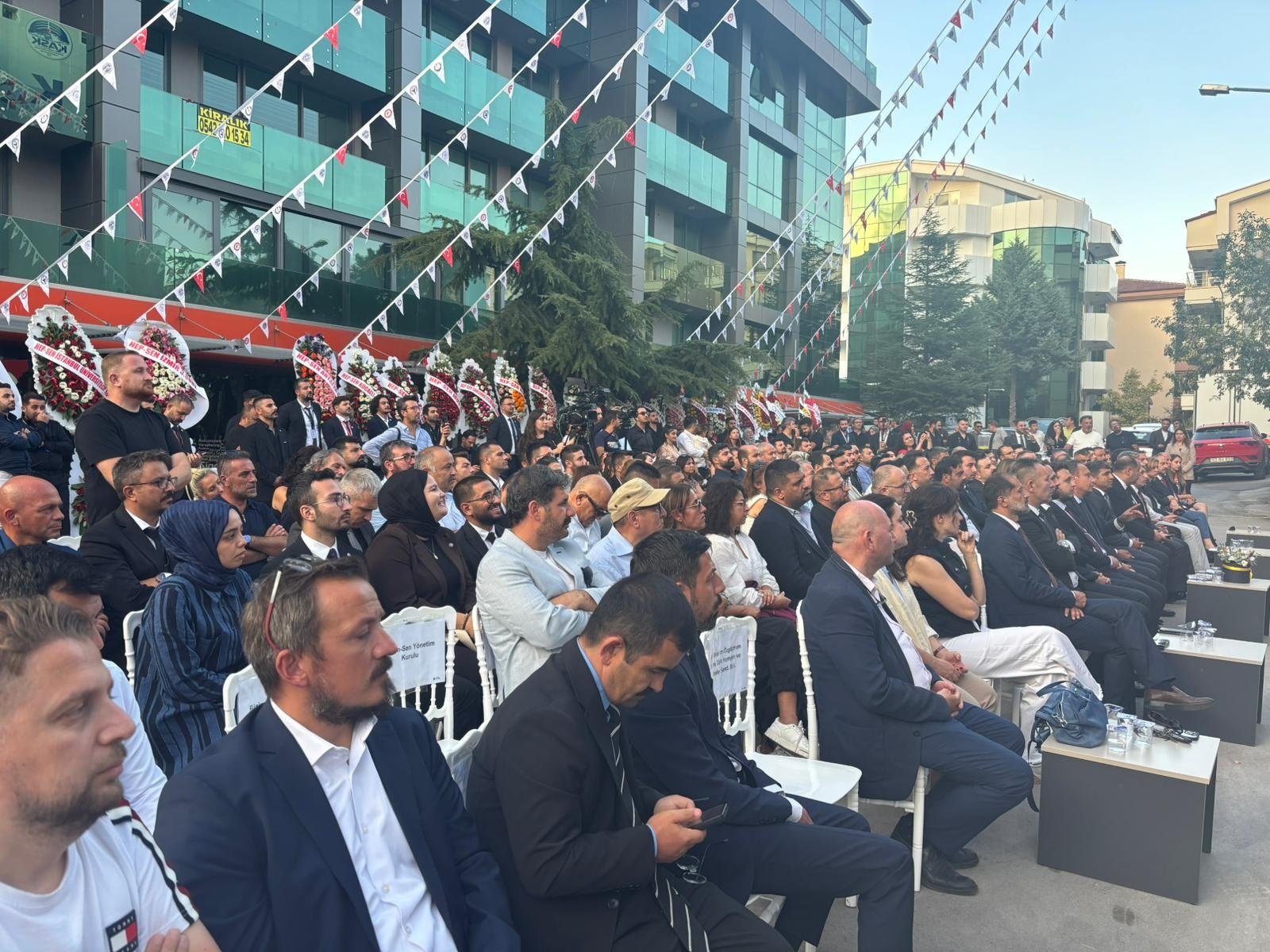 KASK Genel Merkezi açılış töreni katılımcıları
