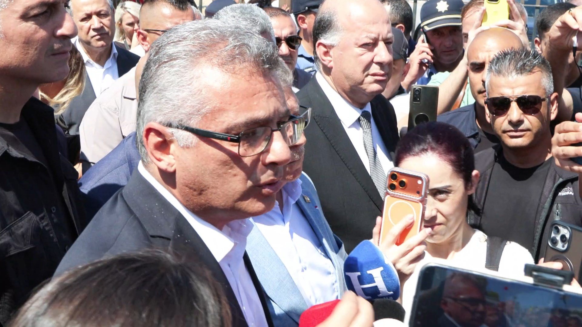 KKTC Cumhurbaşkanı Tufan Erhürman TCG IŞIN ziyareti
