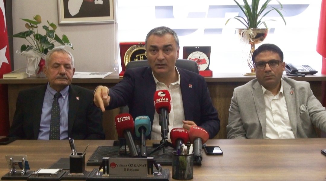 CHP Müslim Sarı Terörsüz Türkiye açıklaması