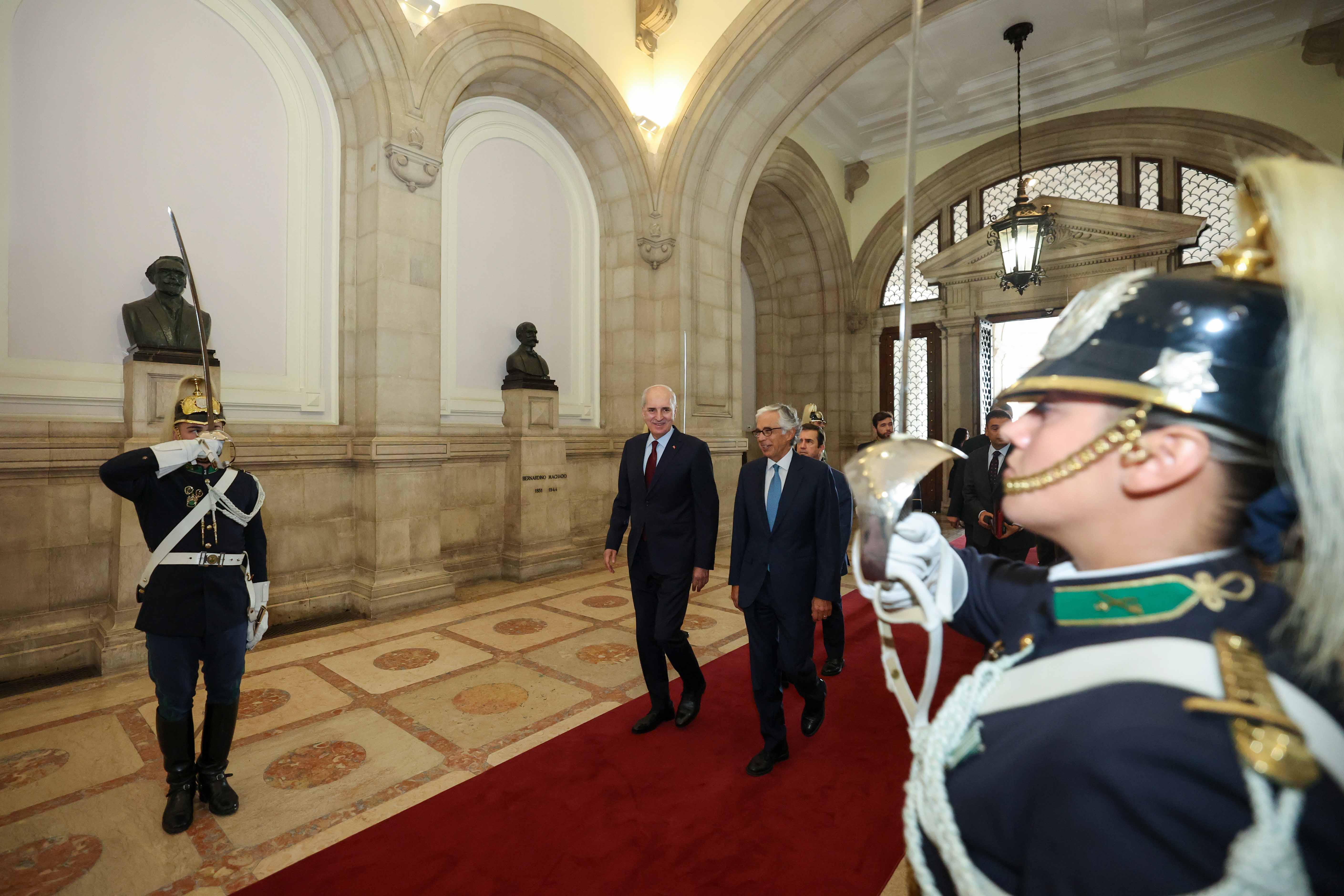 Numan Kurtulmuş Portekiz resmi ziyareti