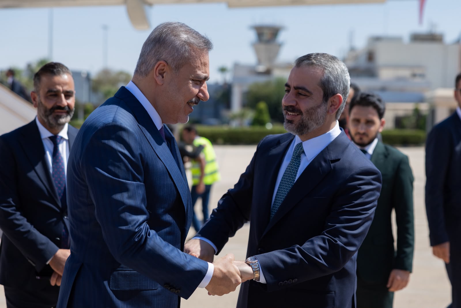 Hakan Fidan Şam Havalimanı