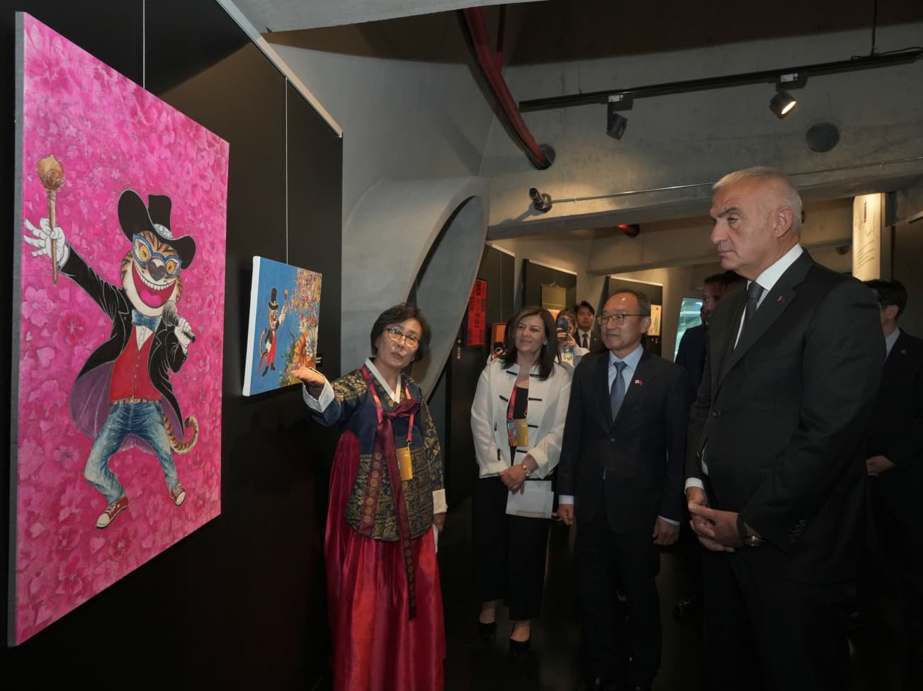 Genç Sanat Afiş Tasarım Yarışması sergisi
