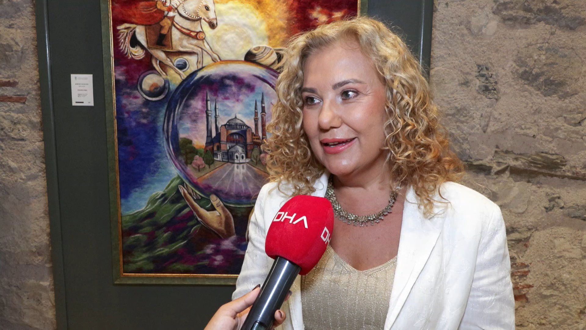 Kökten Geleceğe sergisinde sanat atölyesi