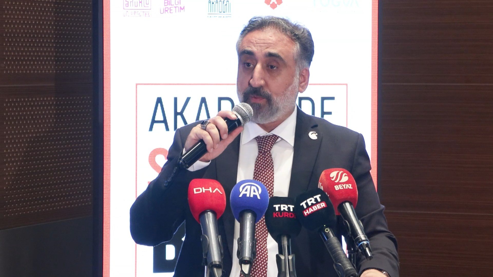 Akademide Siyonist Baskı Raporu programından görüntü
