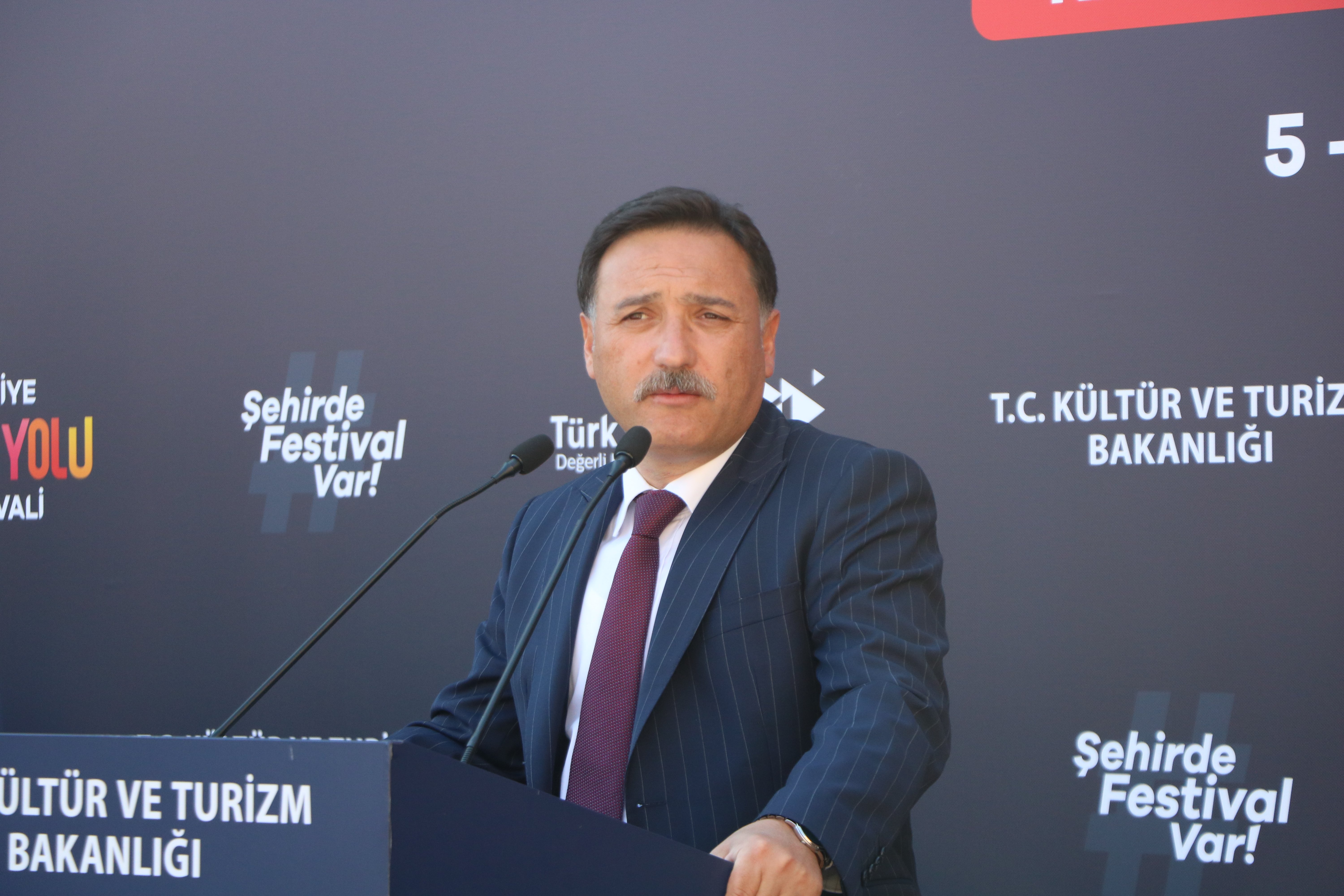Kayseri Kültür Yolu Festivali konser alanı