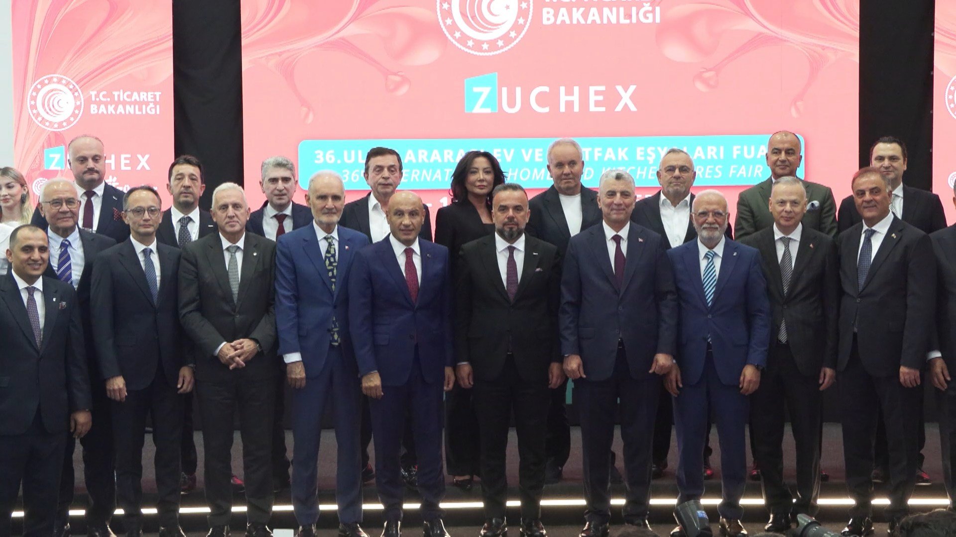 Ticaret Bakanı Ömer Bolat ZUCHEX Fuarı Açılışında