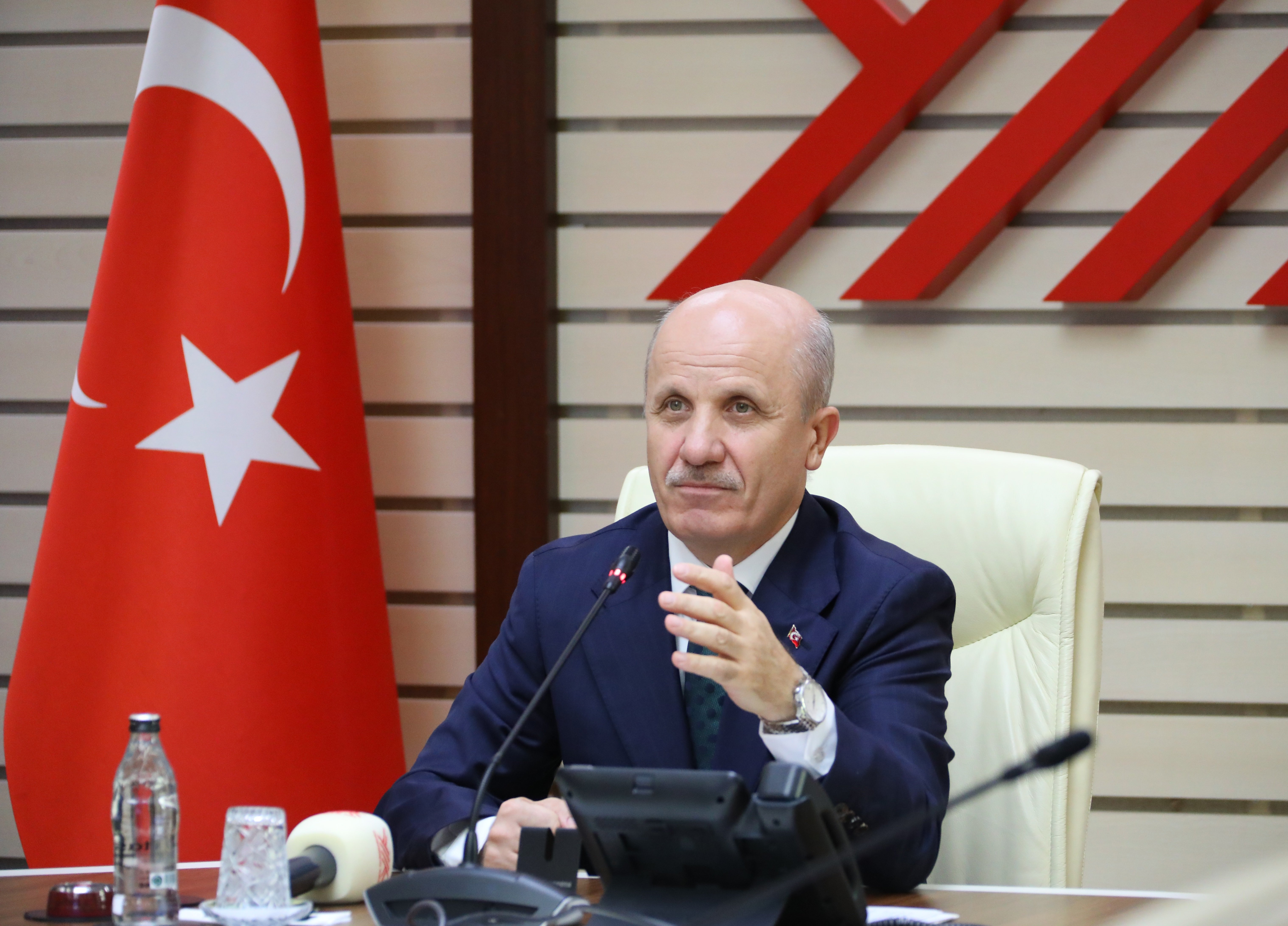 YÖK Başkanı Erol Özvar Gazze İslam Üniversitesi açılış dersi