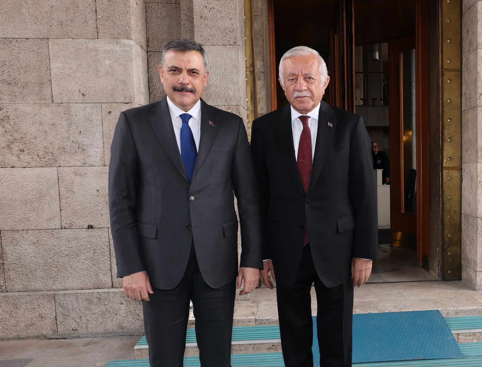 İçişleri Bakanı Mustafa Çiftçi, TBMM Başkanı Numan Kurtulmuş ve Başkan Vekili Celal Adan’ı ziyaret etti