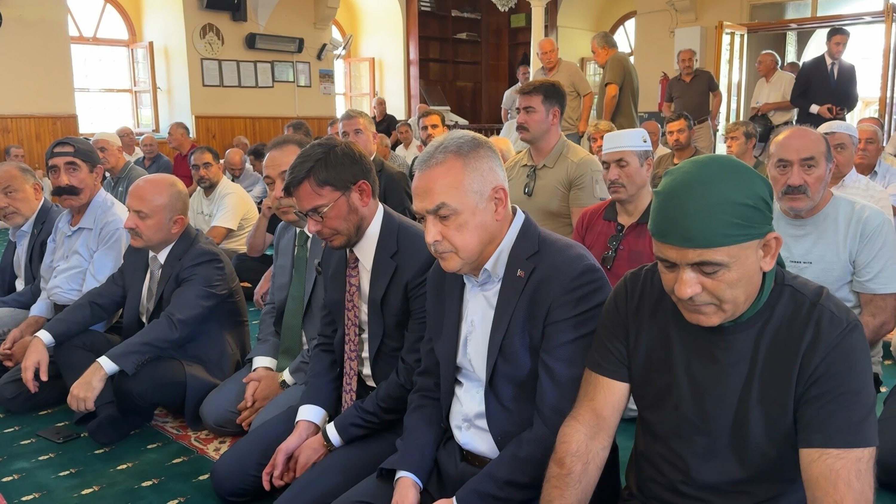 Mehmet Kemal Yazıcıoğlu törende