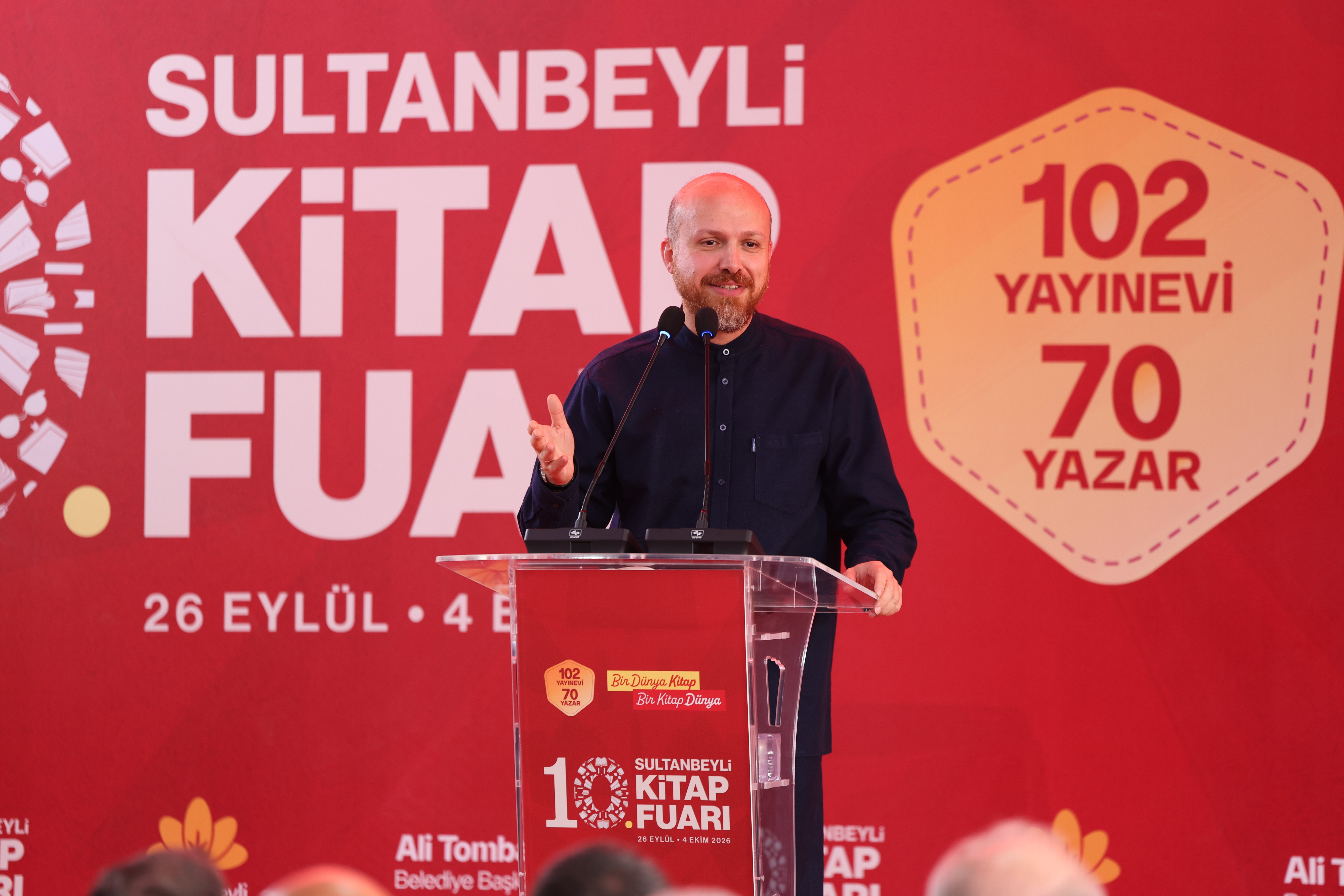 Sultanbeyli Belediye Başkanı Ali Tombaş kitap fuarı açılışı