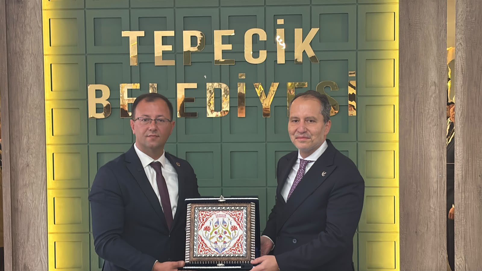 YRP Genel Başkanı Fatih Erbakan, Tepecik Belediyesi