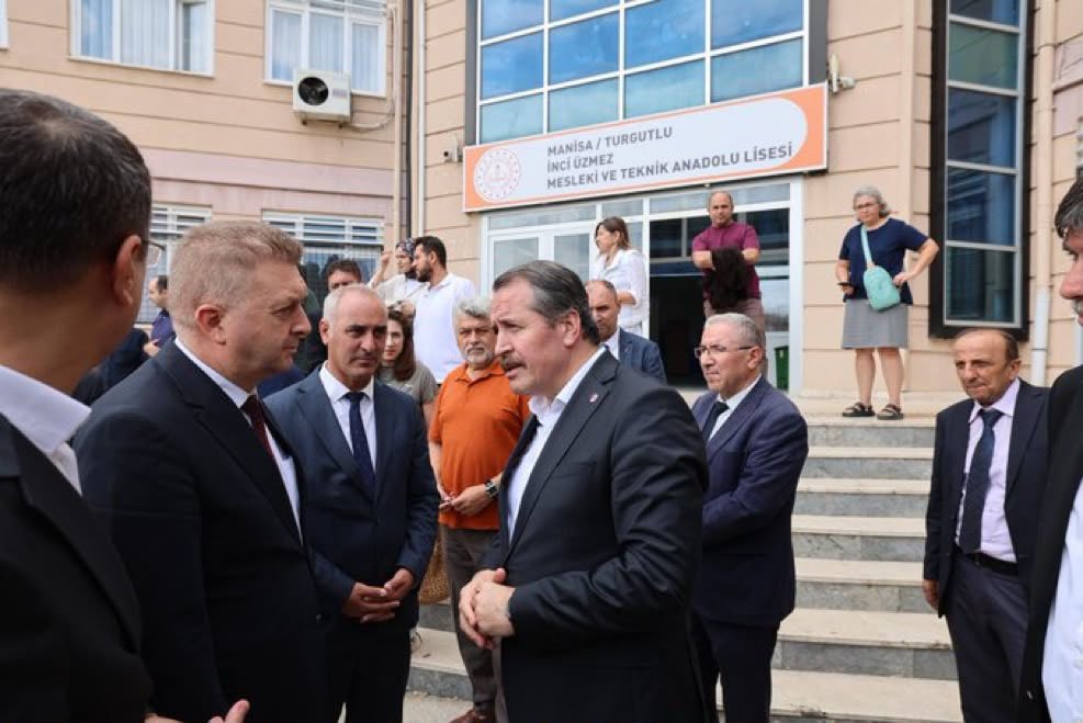 MEMUR-Sen ve Eğitim-Bir-Sen Genel Başkanı Ali Yalçın, Manisa saldırısı sonrası temaslarda bulundu