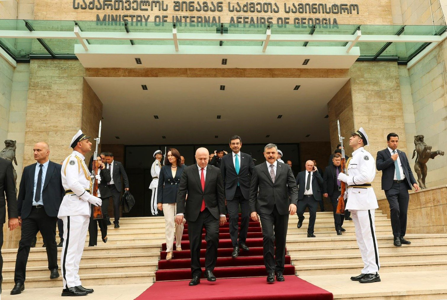 İçişleri Bakanı Mustafa Çiftçi, Gürcistan ziyaretinde