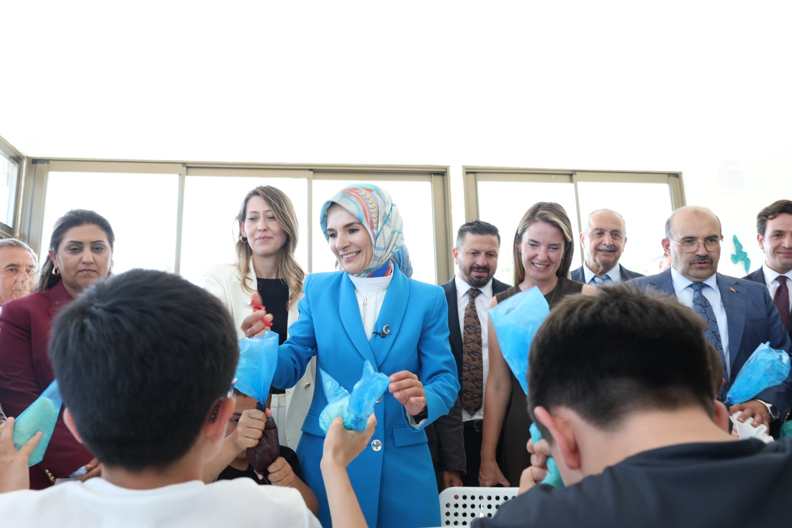 Bakan Göktaş KALBEN Çocuk Köyü ziyareti