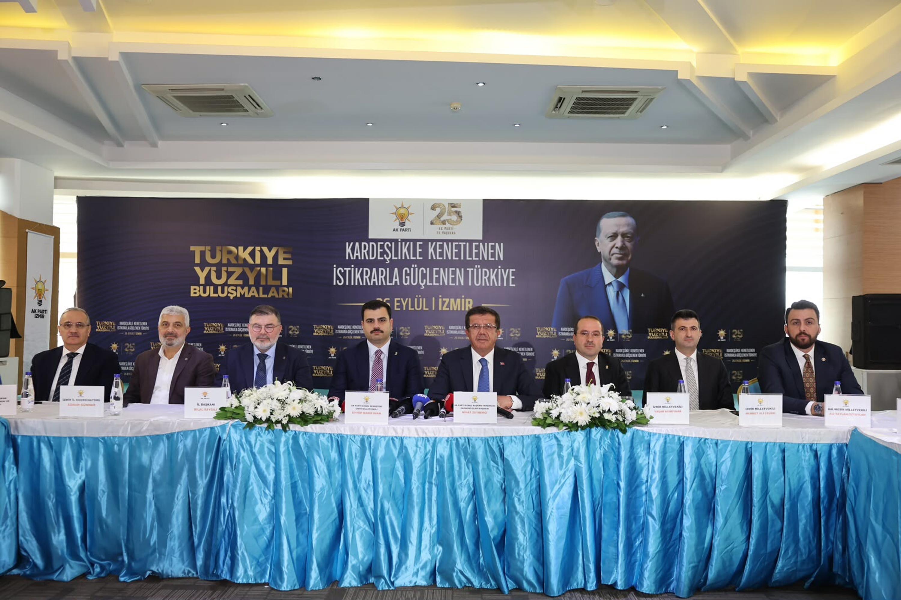 AK Parti Genel Sekreteri Eyyüp Kadir İnan, Türkiye Yüzyılı Buluşmaları programında konuşma gerçekleştirdi