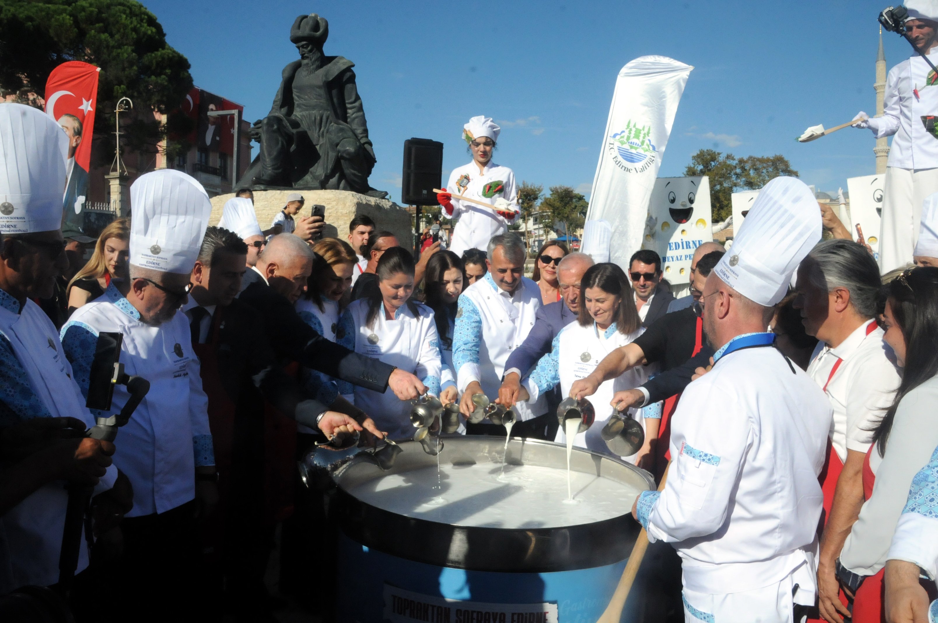 Edirne Gastronomi Festivali kortej yürüyüşü