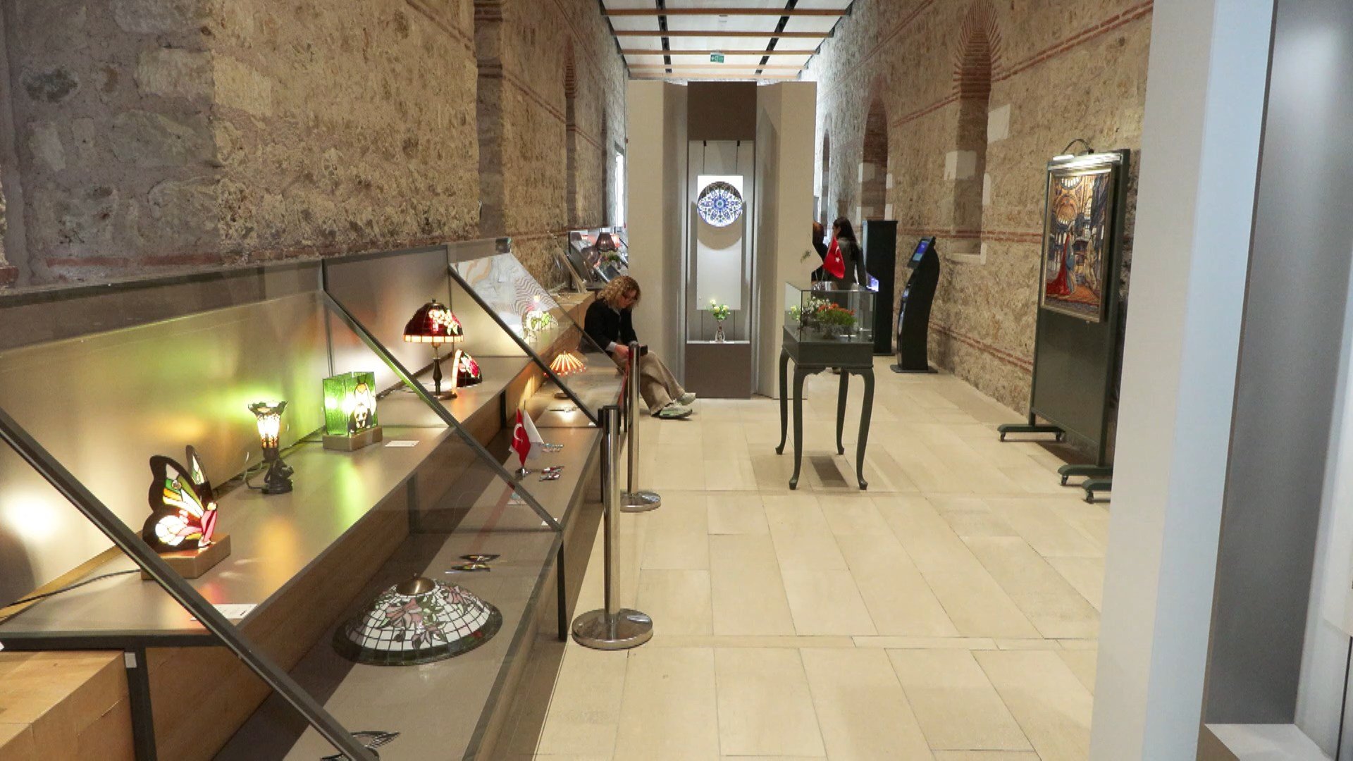 Vitray sanatçısı İnci Çatal eserleri