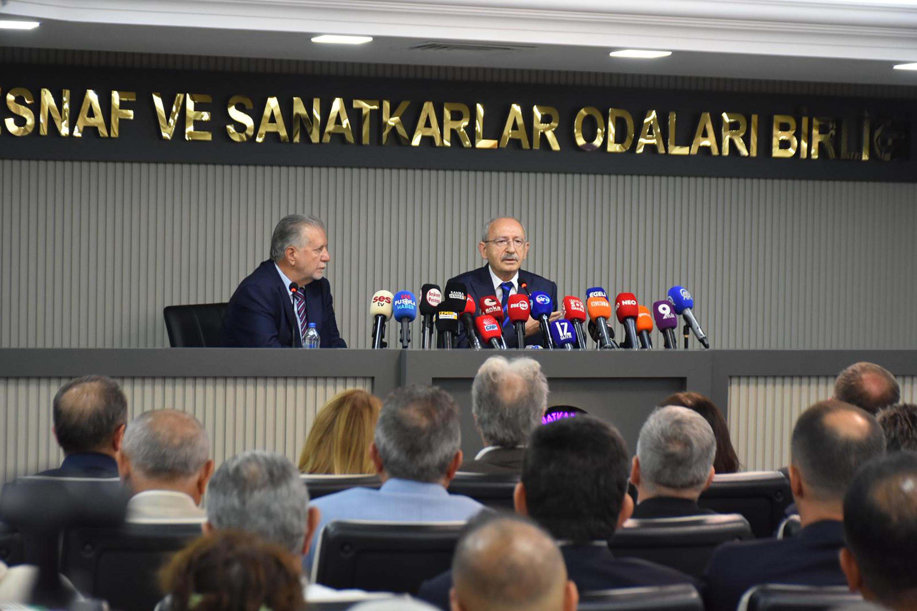 Kılıçdaroğlu İESOB ziyareti