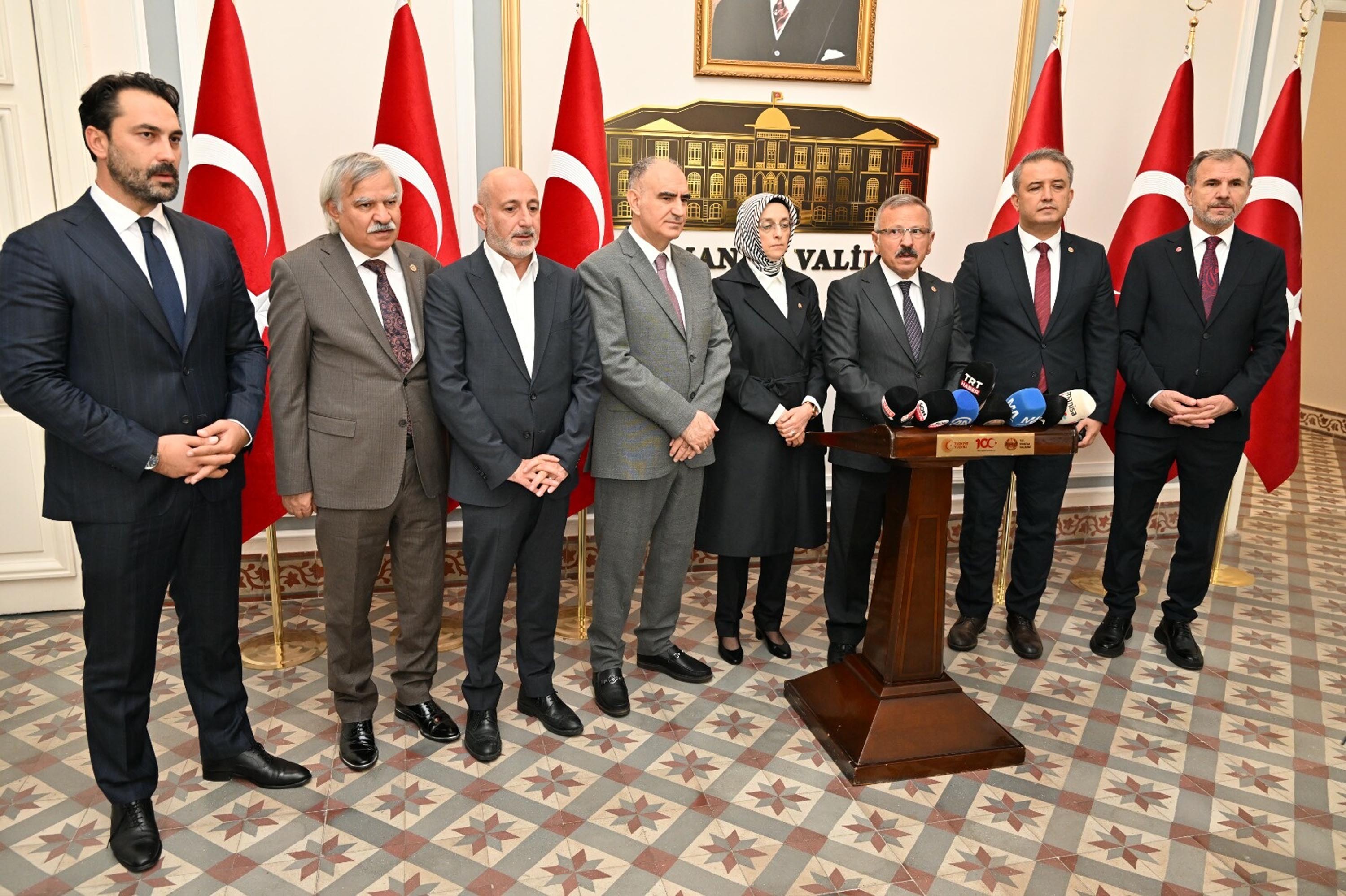TBMM Okul Saldırılarının Nedenlerini Araştırma Komisyonu Manisa Valiliği ziyareti