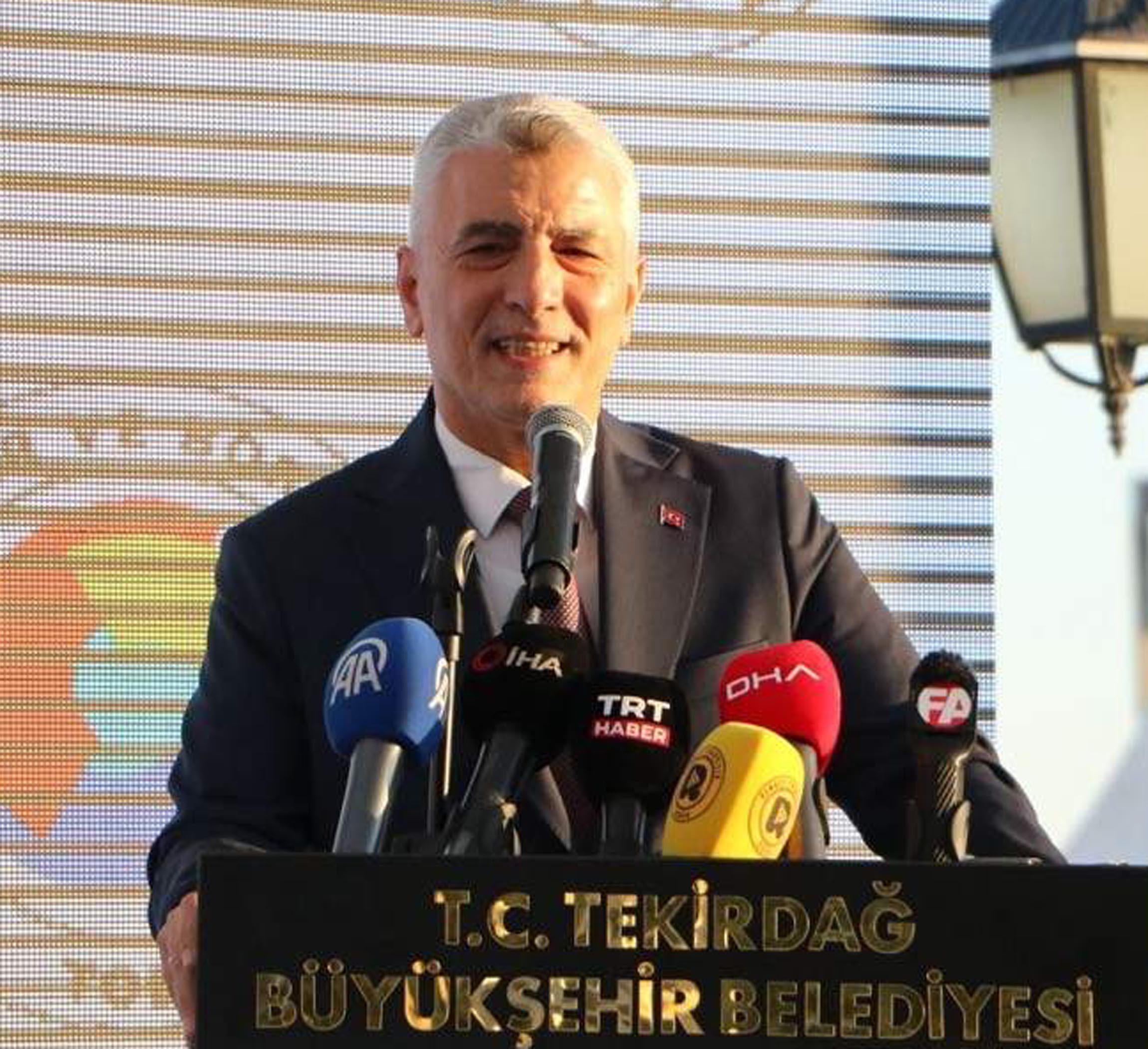 Ömer Bolat Tekirdağ tarım fuarı konuşması