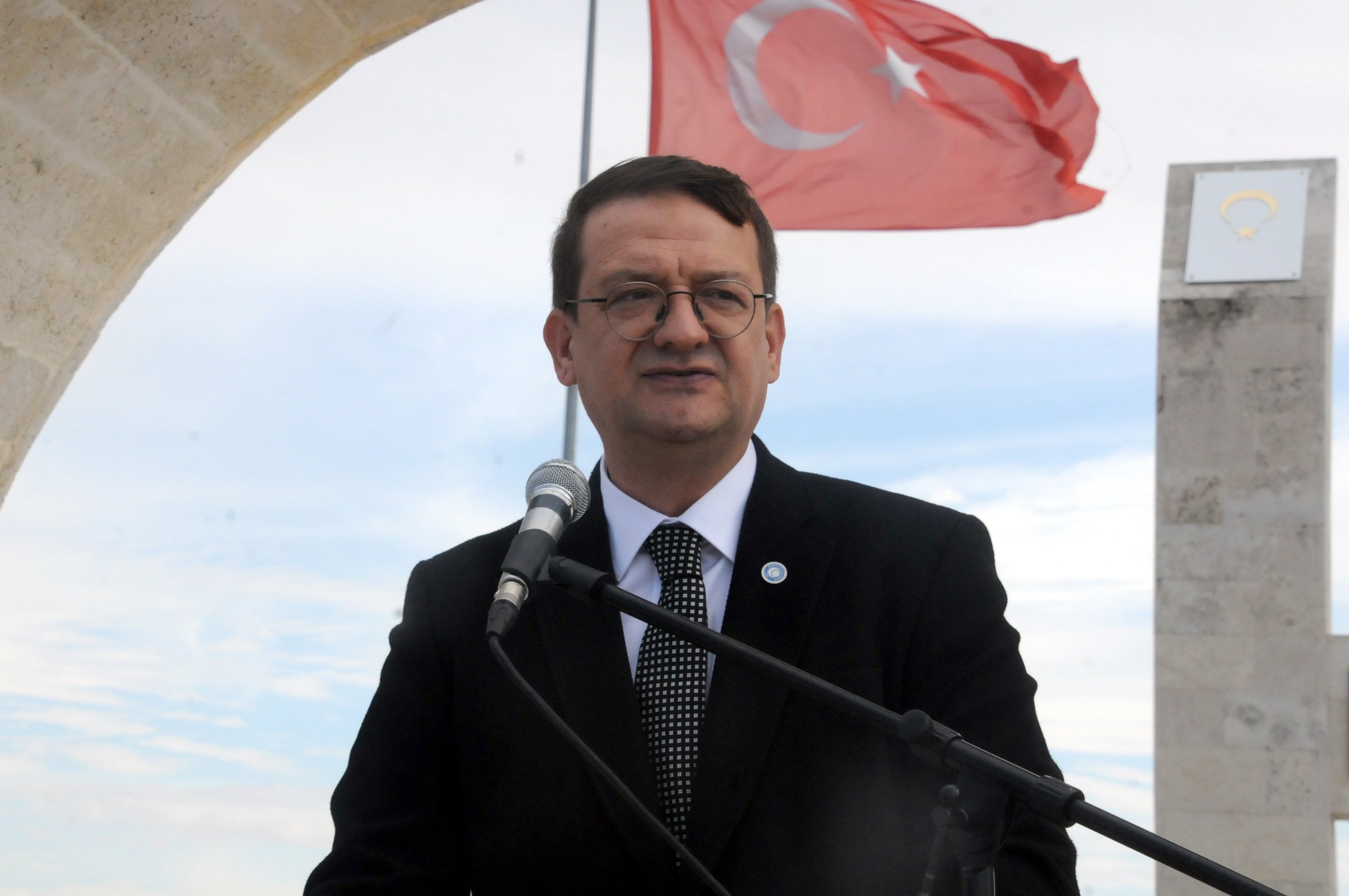 Törene katılan şehit yakınları